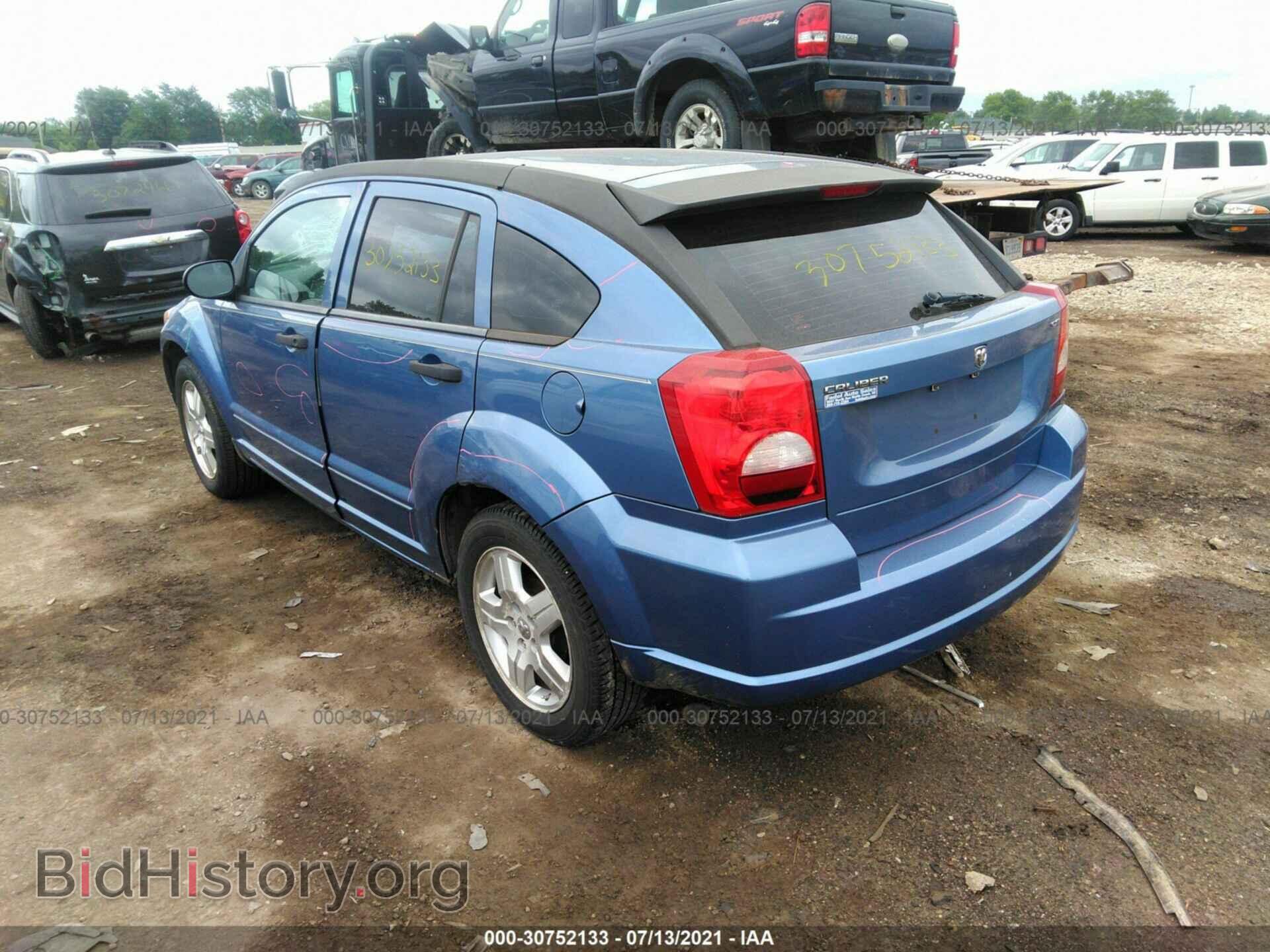 2007 DODGE CALIBER - VIN: 1B3HB48B07D157462 - Фото 3