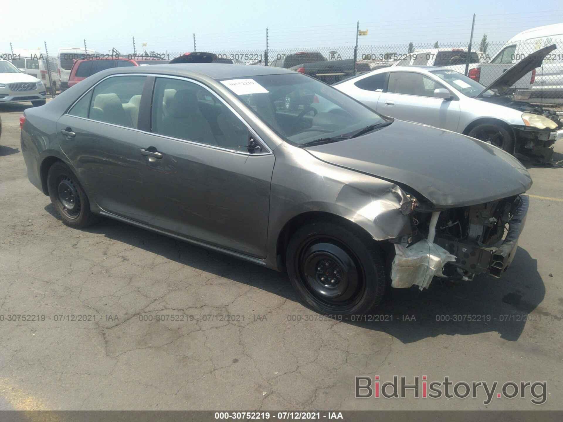 Photo 4T4BF1FK9CR187596 - TOYOTA CAMRY 2012
