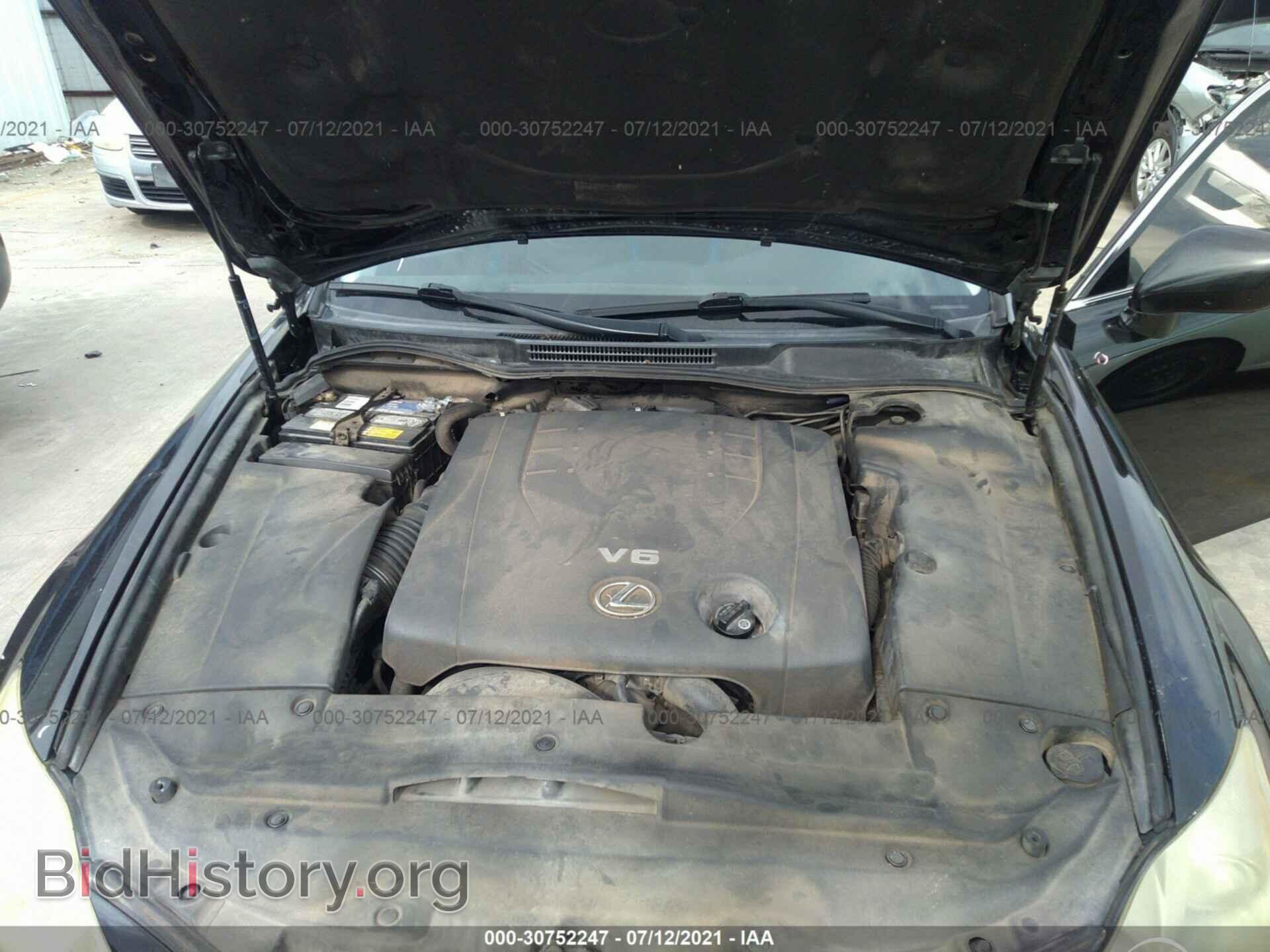 2006 LEXUS IS 250 - VIN: JTHBK262665017662 - Фото 10