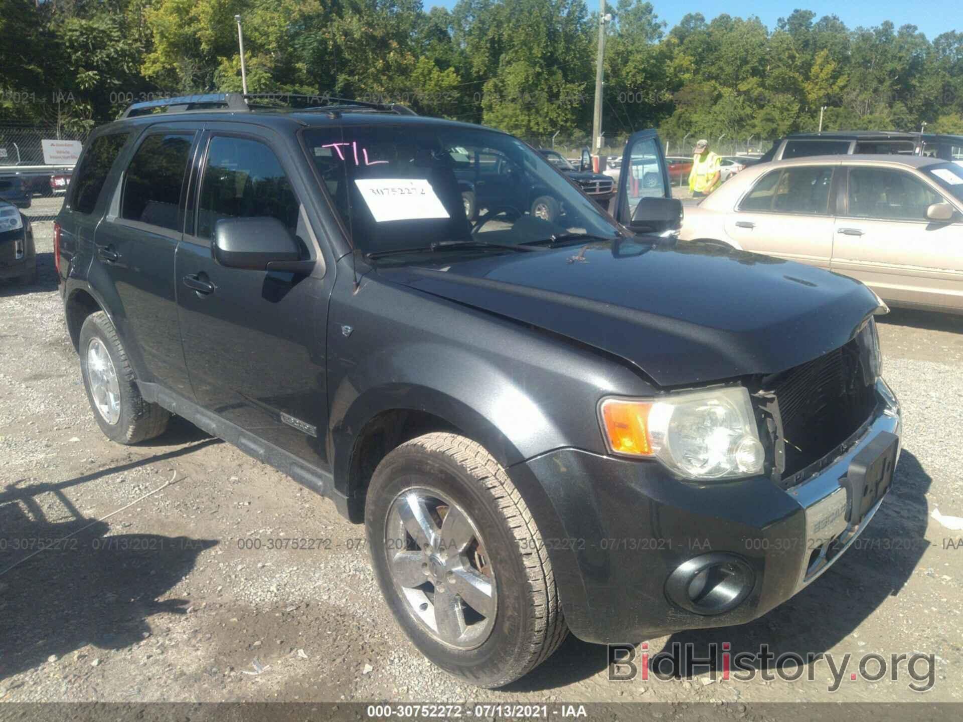 Photo 1FMCU94138KD33510 - FORD ESCAPE 2008