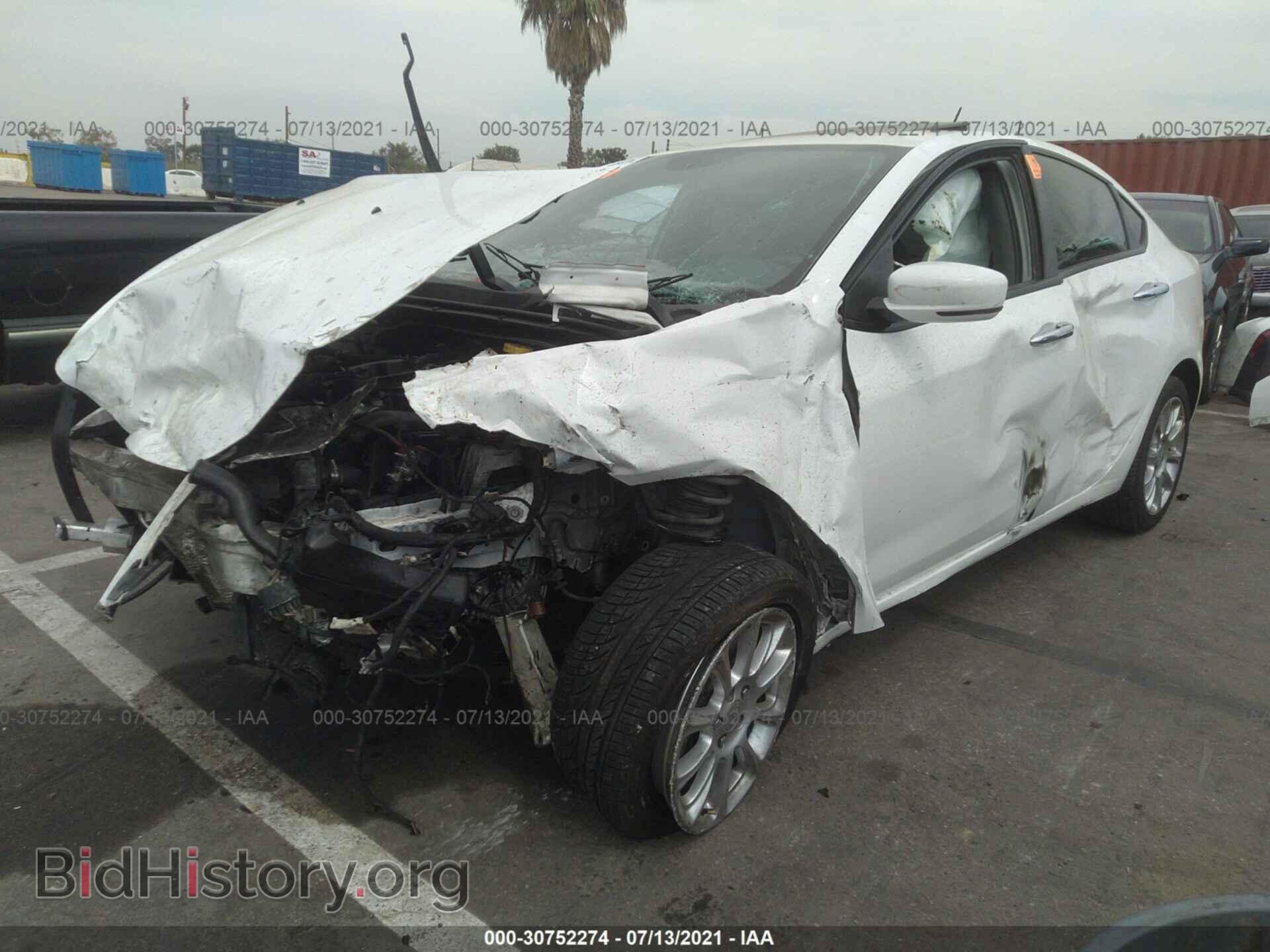2013 DODGE DART - VIN: 1C3CDFCH7DD306279 - Фото 2