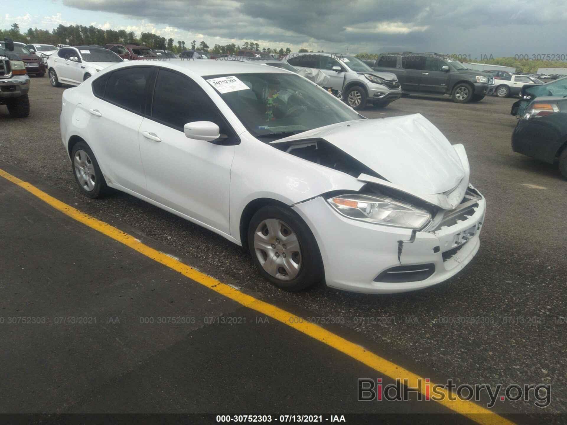 Photo 1C3CDFAA3FD102040 - DODGE DART 2015