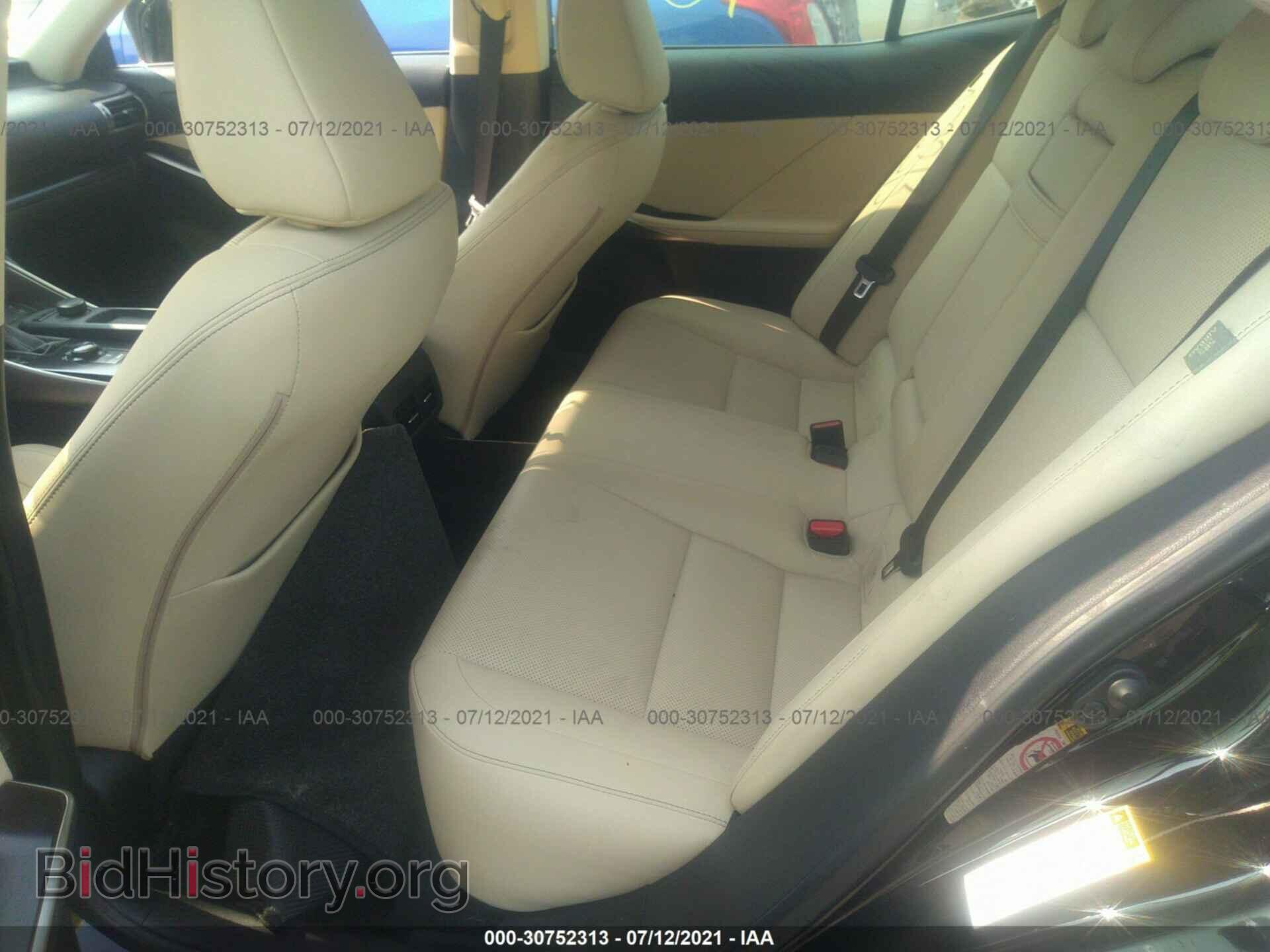 2014 LEXUS IS 250 - VIN: JTHBF1D23E5037836 - Фото 8