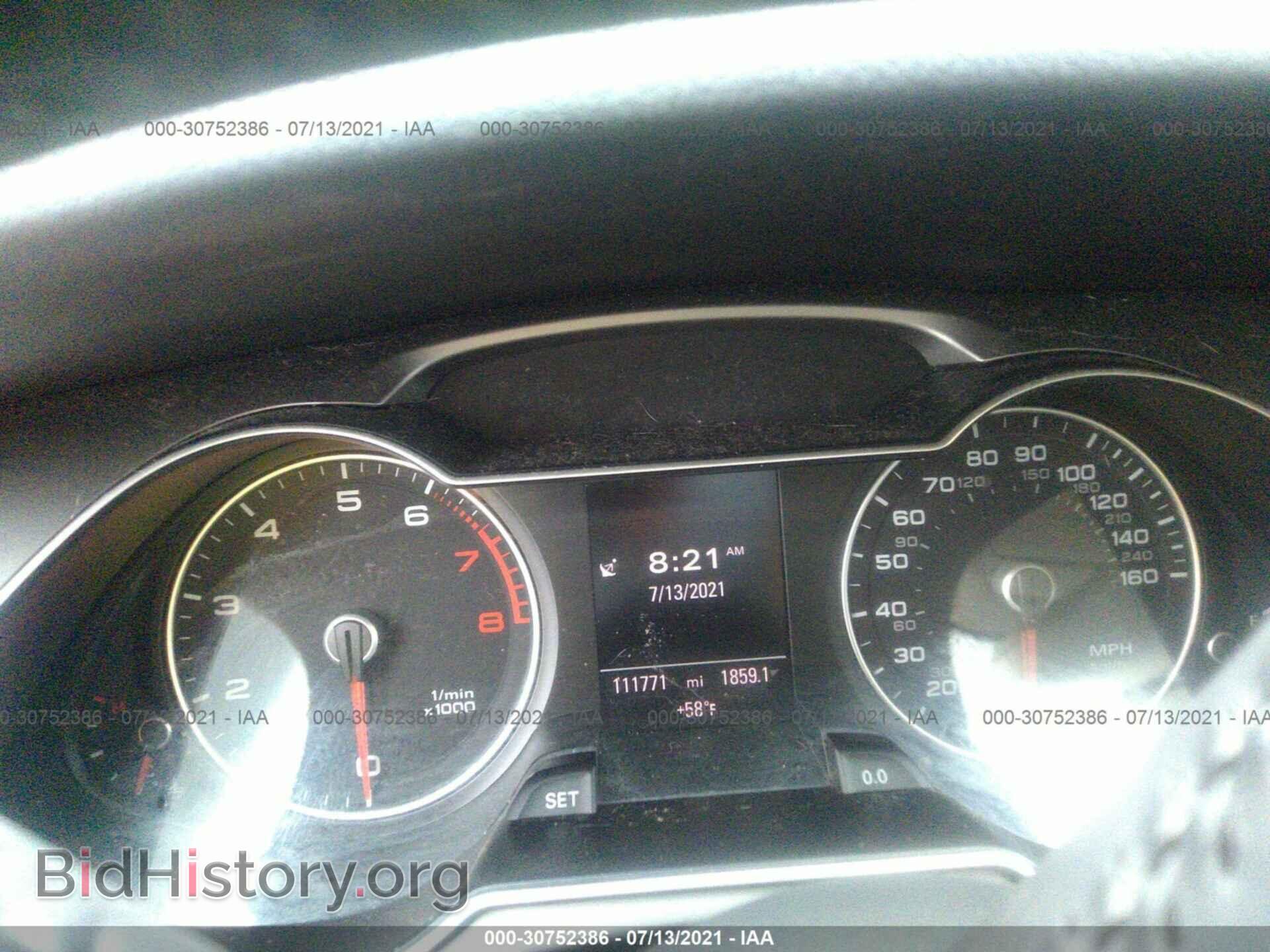 2013 AUDI A4 - VIN: WAUFFAFL6DN046213 - Фото 7