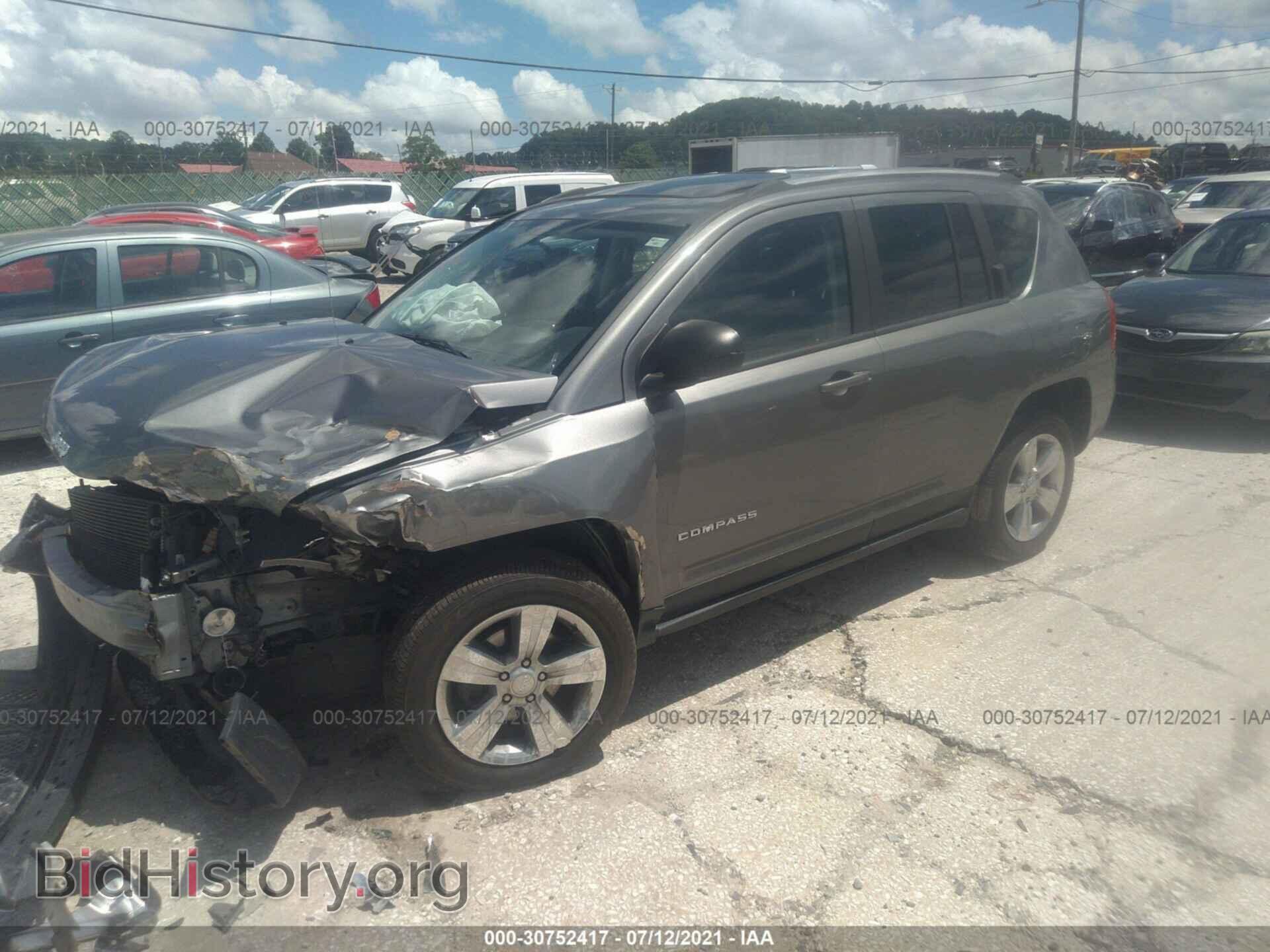 2013 JEEP COMPASS - VIN: 1C4NJDBB7DD196610 - Фото 2