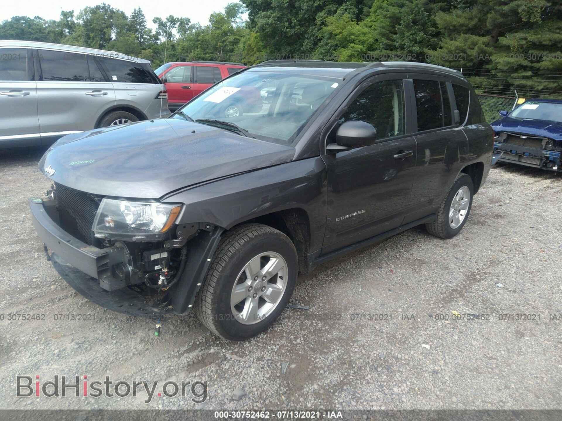 2016 JEEP COMPASS - VIN: 1C4NJCBA8GD678489 - Фото 2