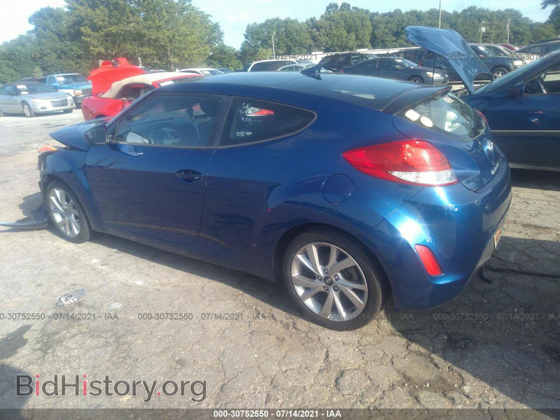 2016 HYUNDAI VELOSTER - VIN: KMHTC6AD7GU269314 - Фото 3