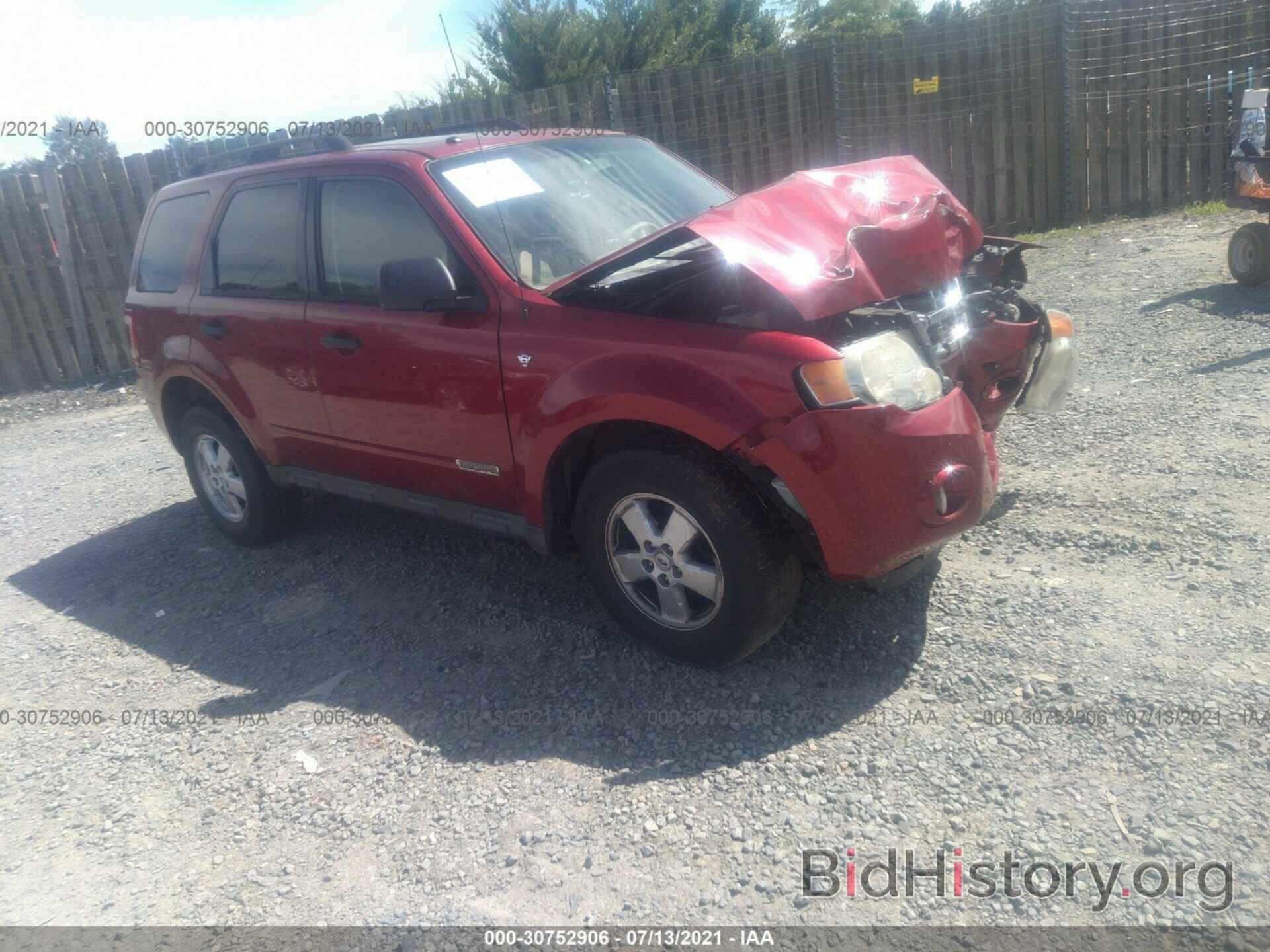 Photo 1FMCU03188KD22872 - FORD ESCAPE 2008