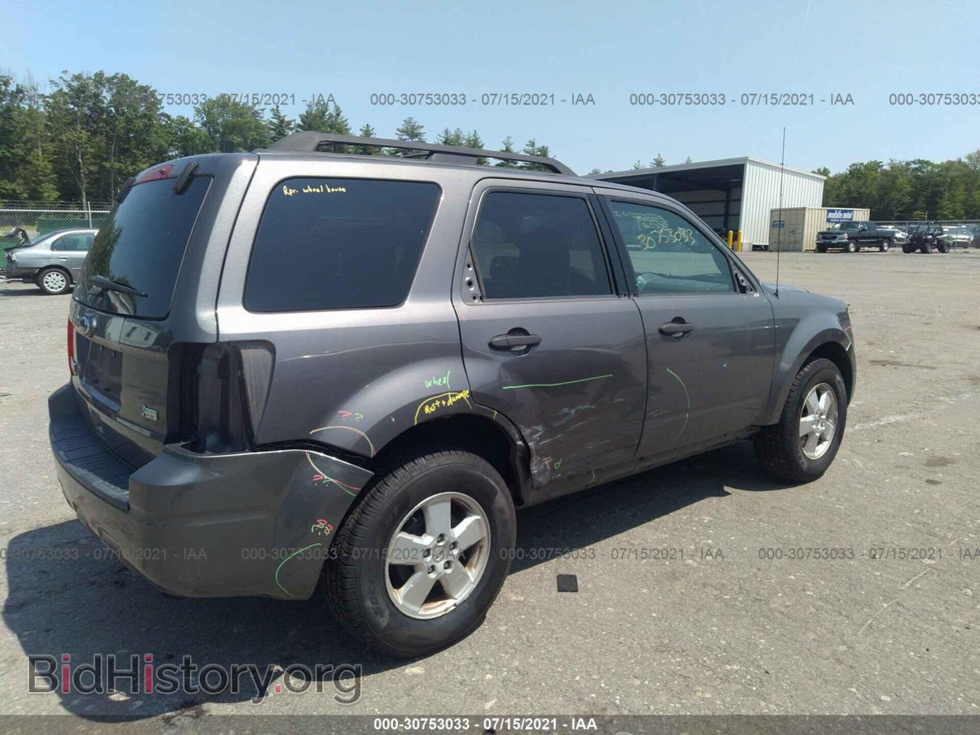 2012 FORD ESCAPE - VIN: 1FMCU9DG7CKC57707 - Фото 4