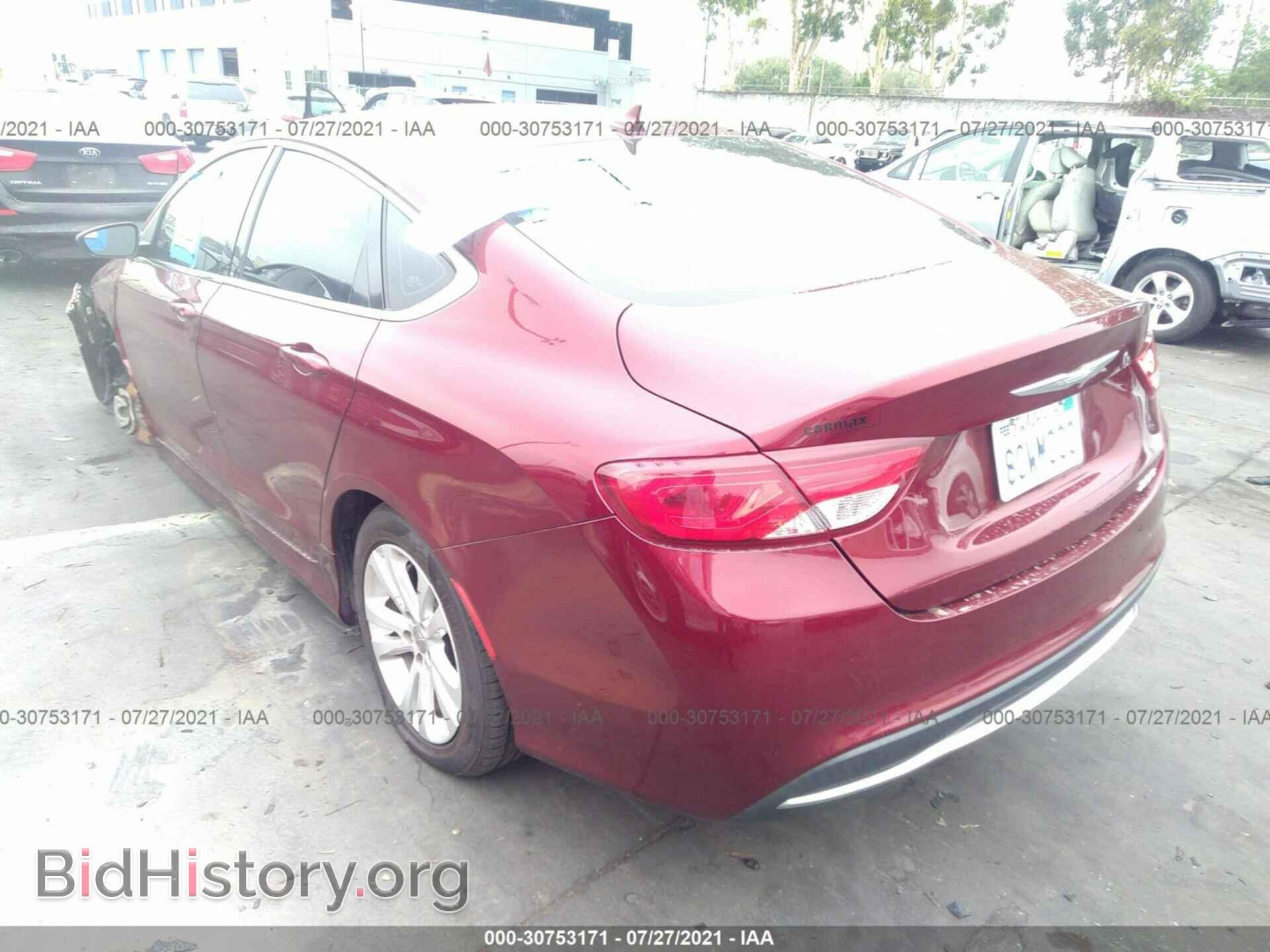 2015 CHRYSLER 200 - VIN: 1C3CCCAB8FN752373 - Фото 3