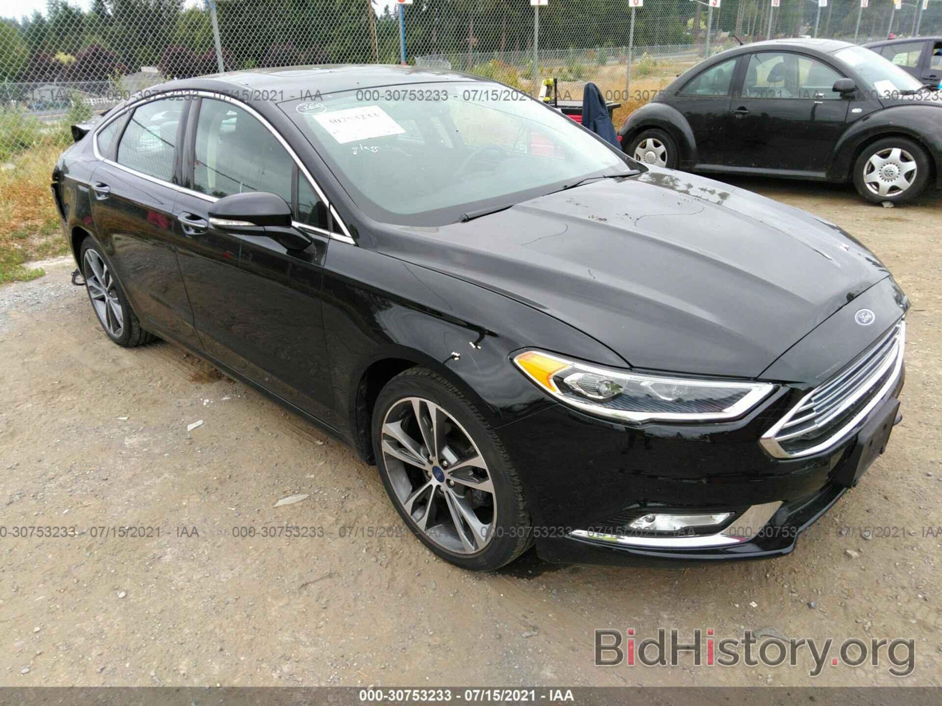 Photo 3FA6P0D97JR244105 - FORD FUSION 2018