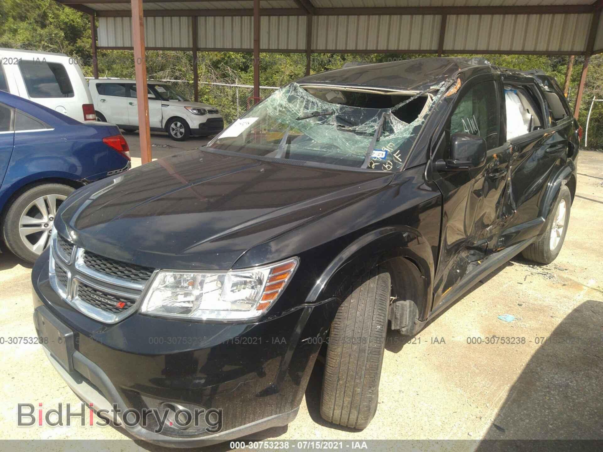 2014 DODGE JOURNEY - VIN: 3C4PDCBB5ET240917 - Фото 2