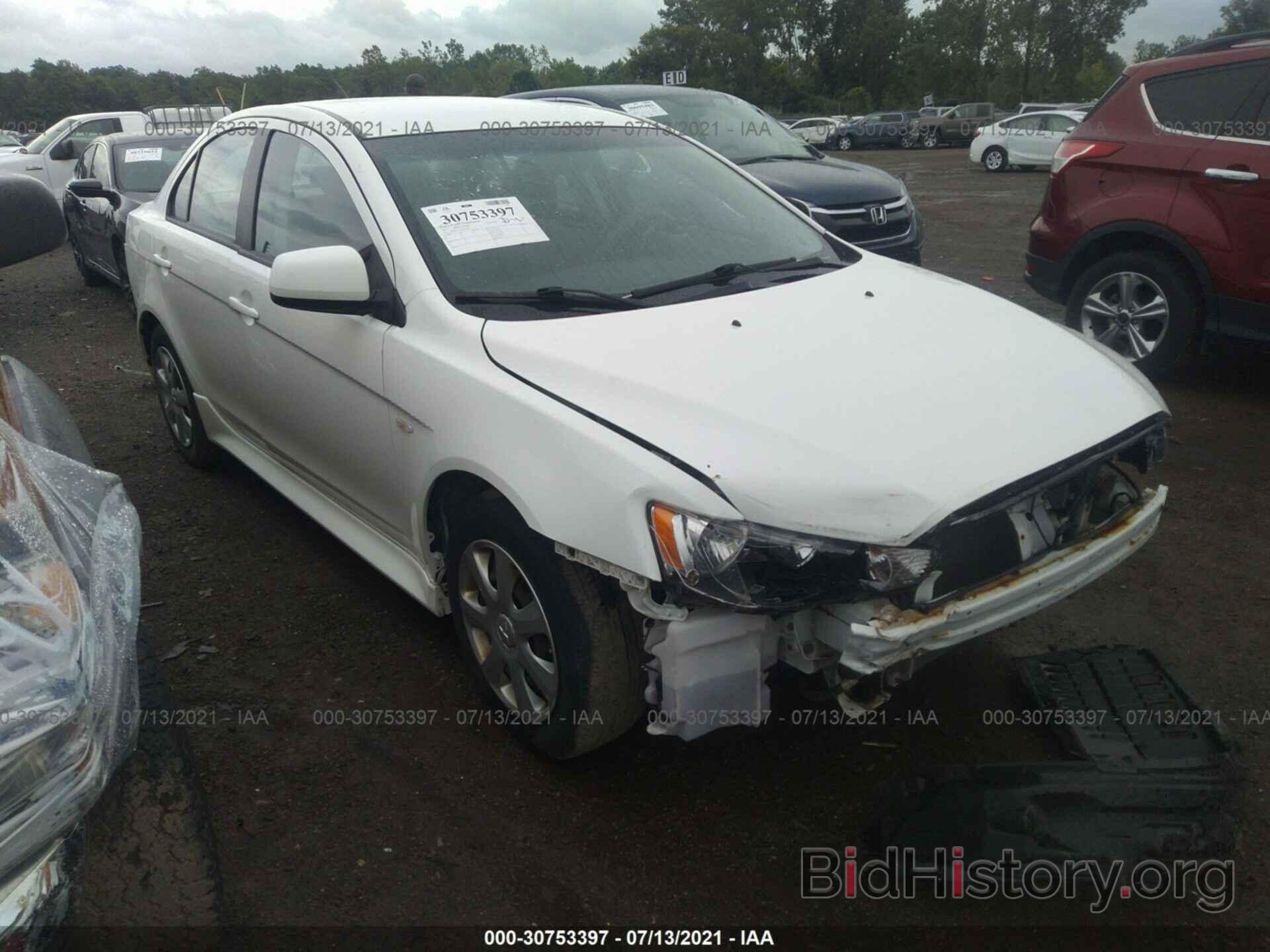 Photo JA32U2FU5CU025927 - MITSUBISHI LANCER 2012