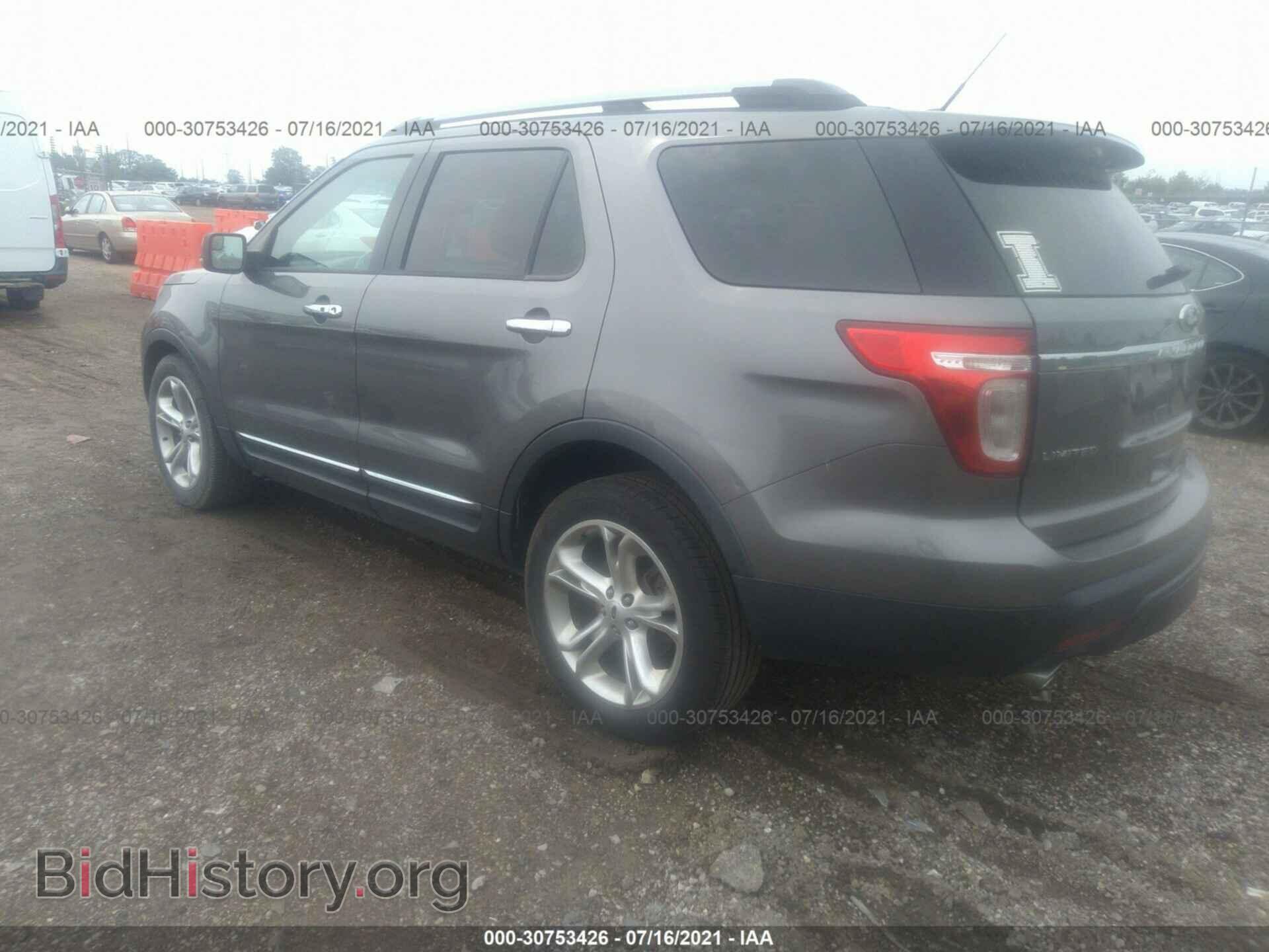 2013 FORD EXPLORER - VIN: 1FM5K8F83DGA20604 - Фото 3