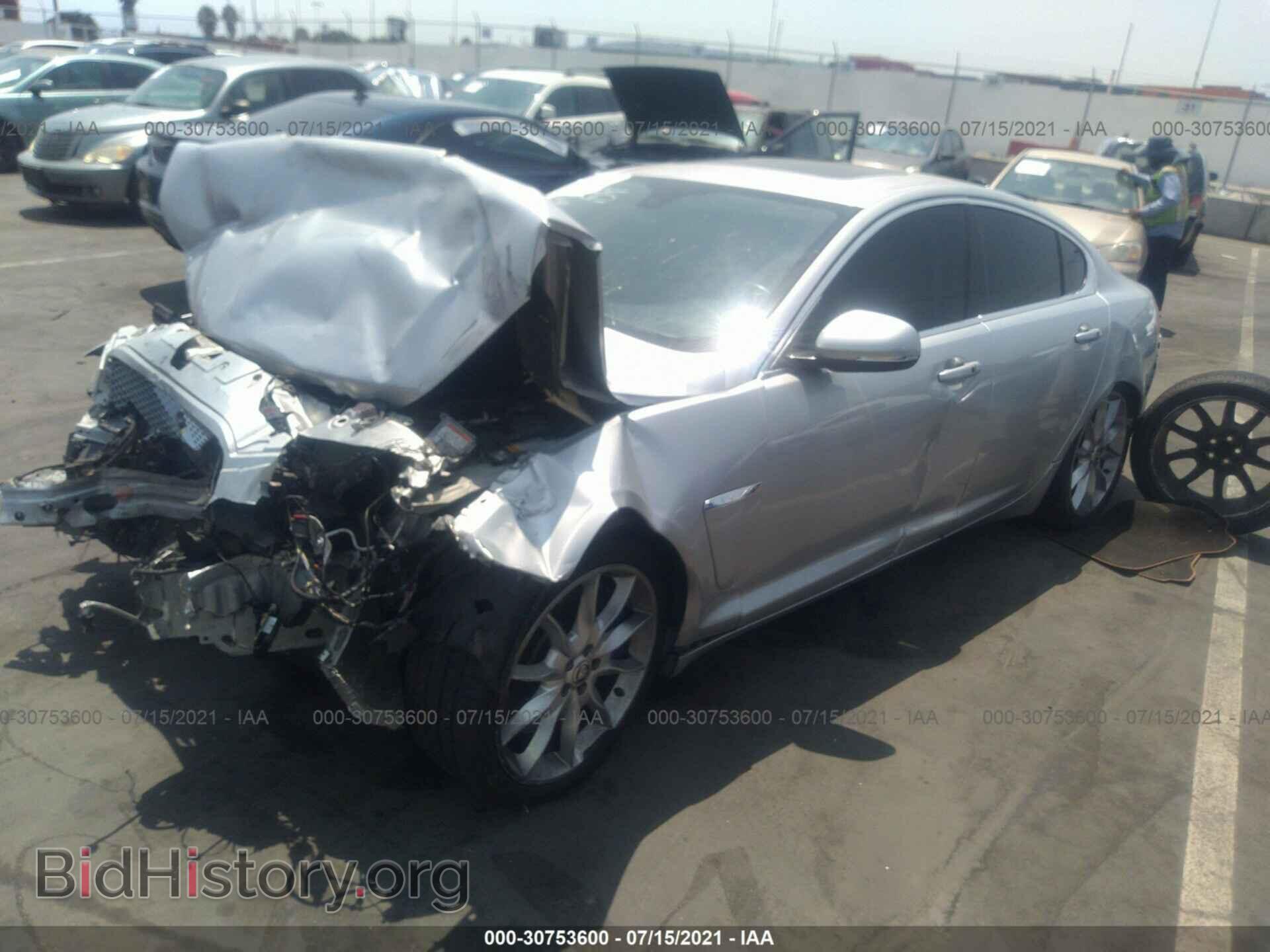 2012 JAGUAR XF - VIN: SAJWA0HE0CMS37013 - Фото 2