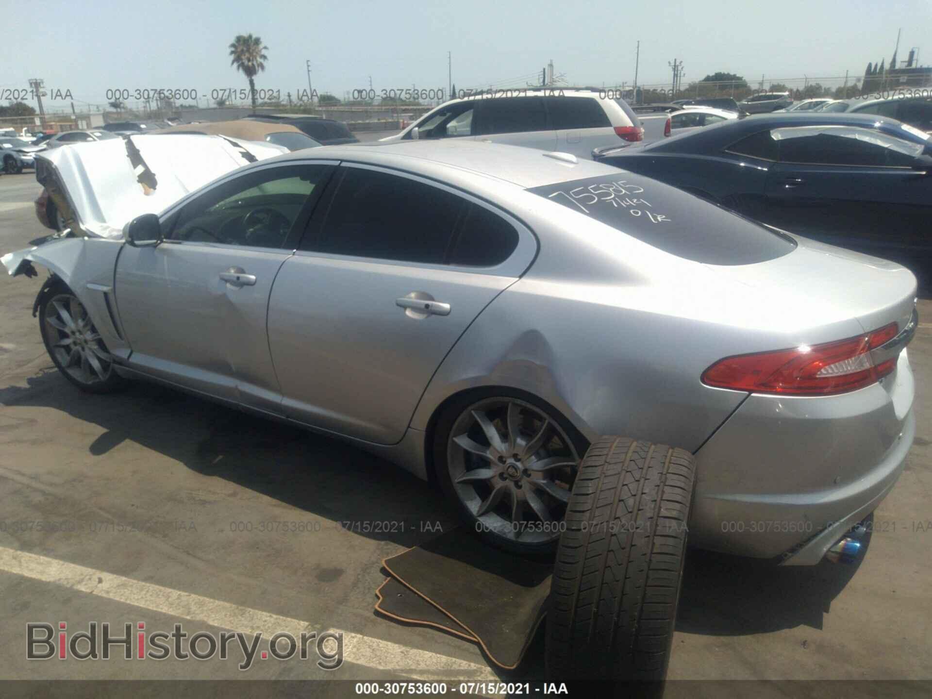 2012 JAGUAR XF - VIN: SAJWA0HE0CMS37013 - Фото 3