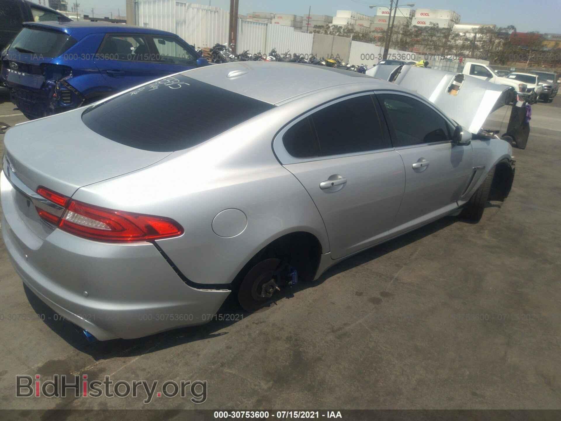 2012 JAGUAR XF - VIN: SAJWA0HE0CMS37013 - Фото 4