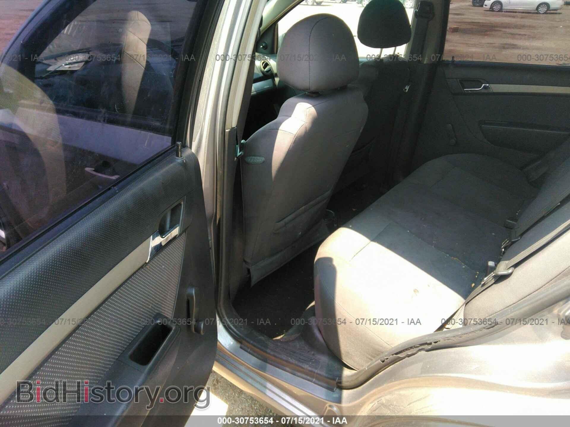 2008 CHEVROLET AVEO - VIN: KL1TD56688B191152 - Фото 8