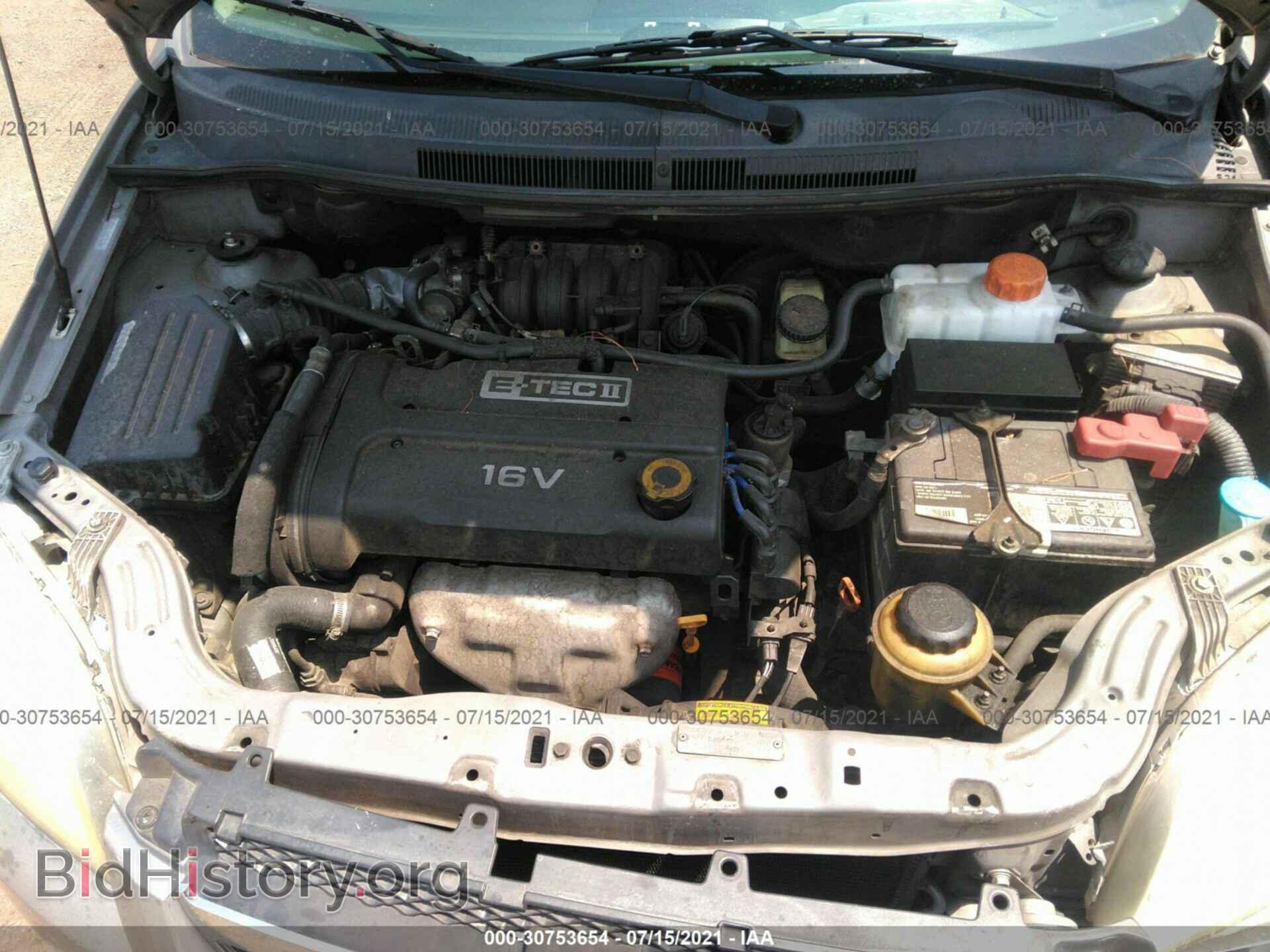 2008 CHEVROLET AVEO - VIN: KL1TD56688B191152 - Фото 10