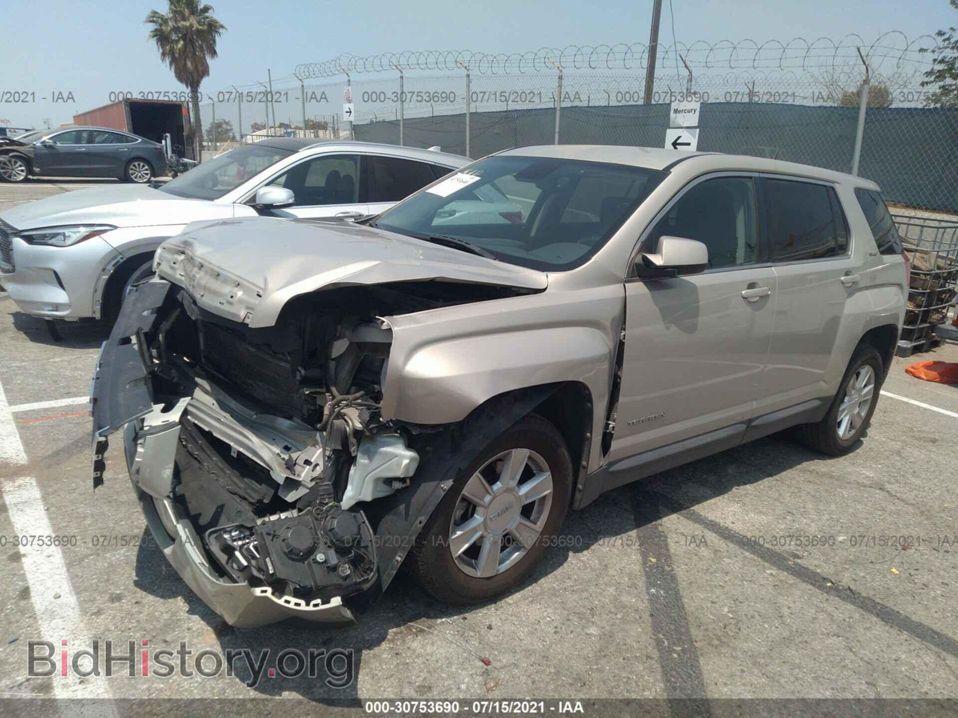 2012 GMC TERRAIN - VIN: 2GKALMEK9C6210531 - Фото 2