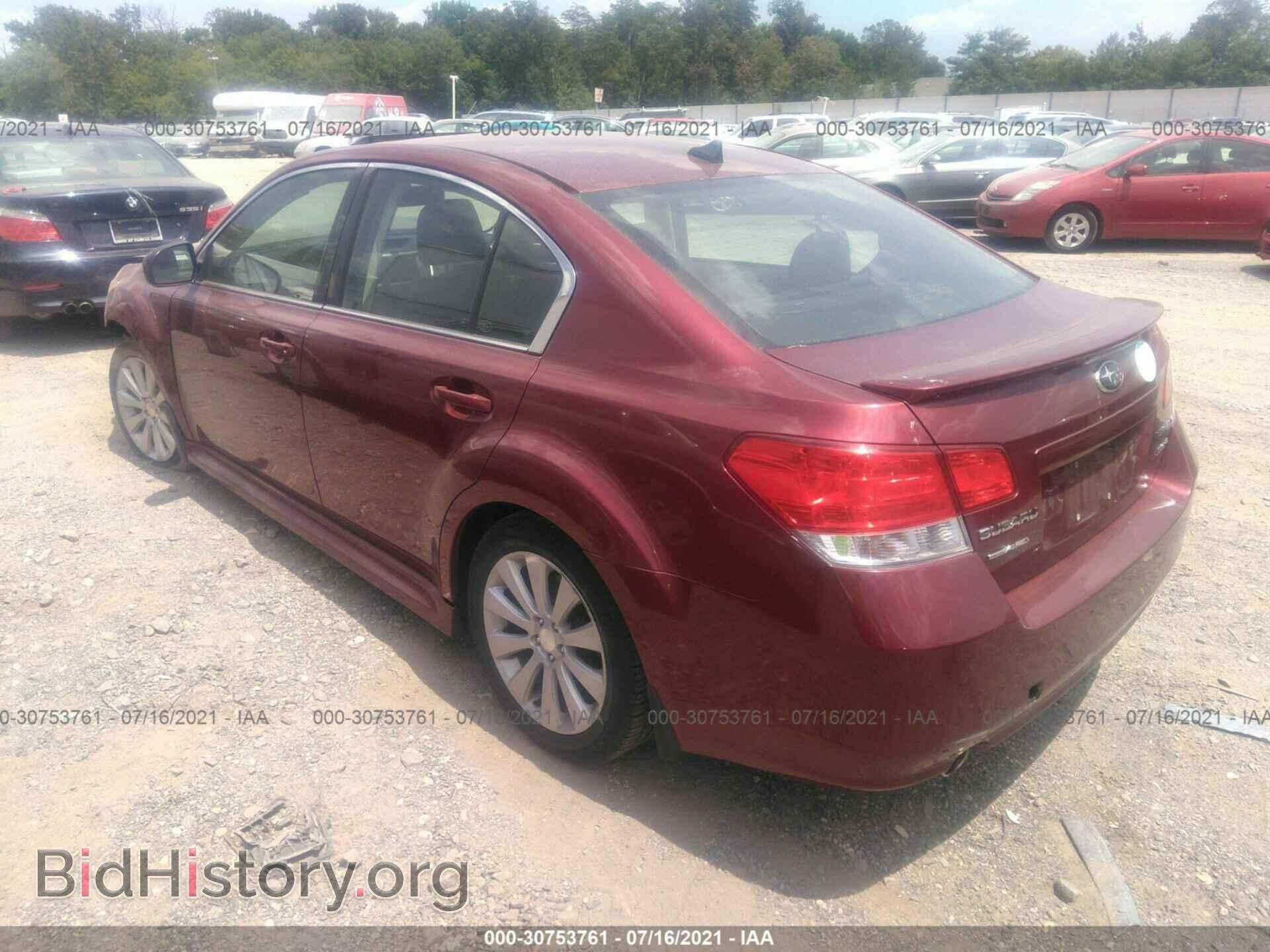 2011 SUBARU LEGACY - VIN: 4S3BMDL67B2214012 - Фото 3