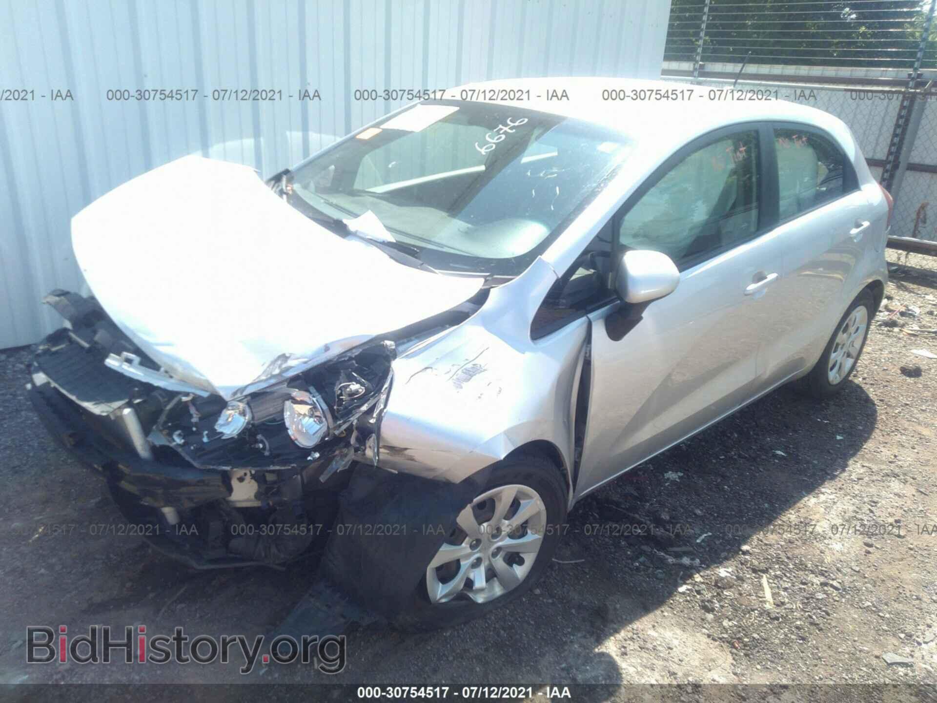 2015 KIA RIO - VIN: KNADM5A37F6516676 - Фото 2