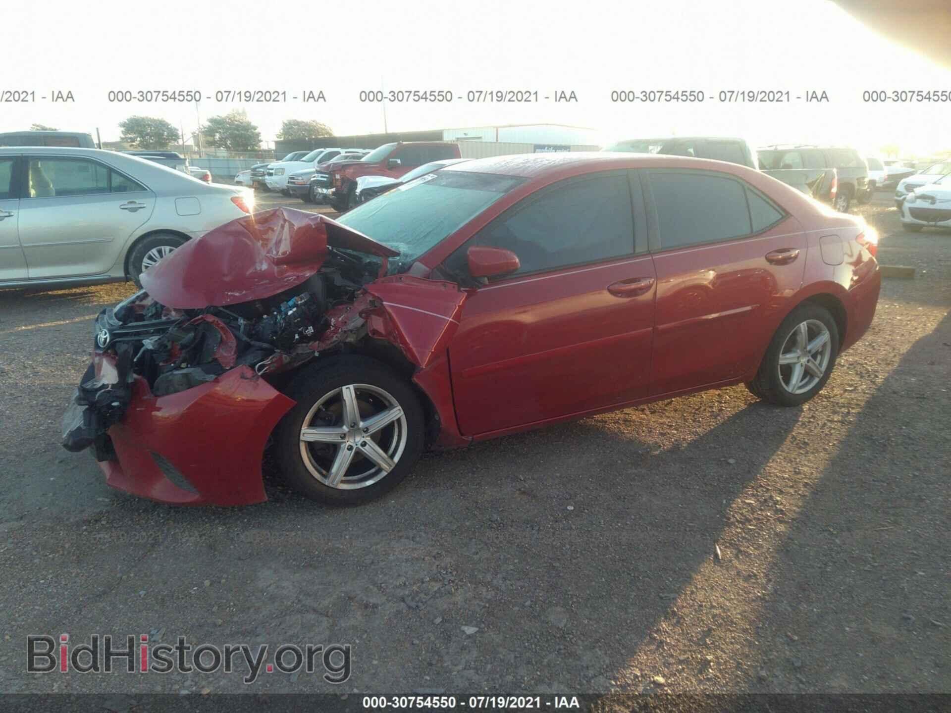 2014 TOYOTA COROLLA - VIN: 5YFBURHE3EP168603 - Фото 2