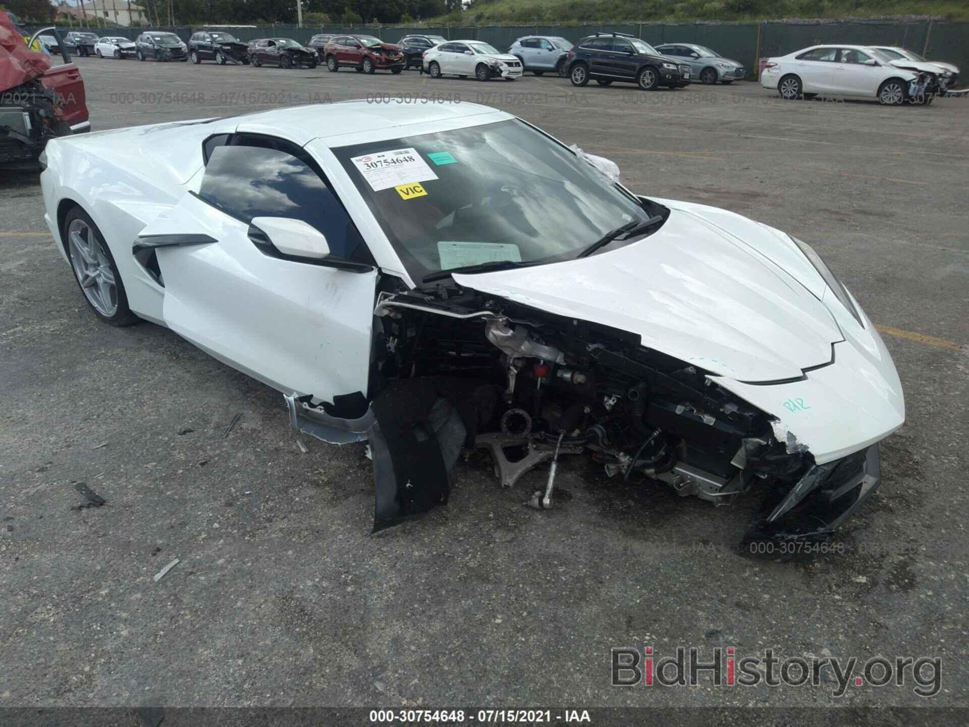 Photo 1G1Y62D47L5116600 - CHEVROLET CORVETTE 2020