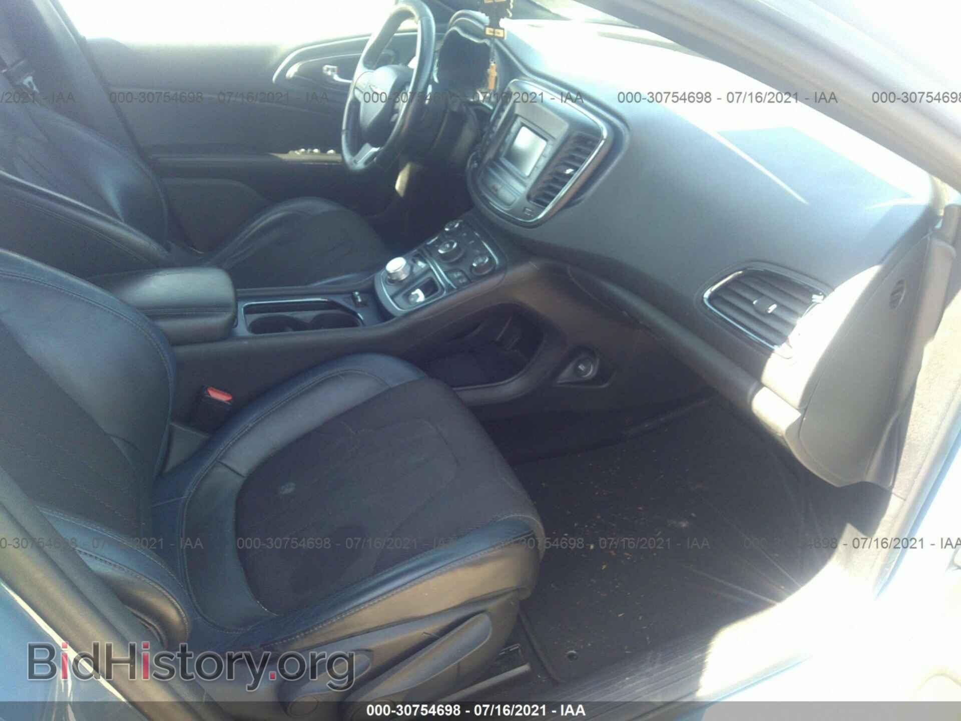 2015 CHRYSLER 200 - VIN: 1C3CCCBB1FN596188 - Фото 5