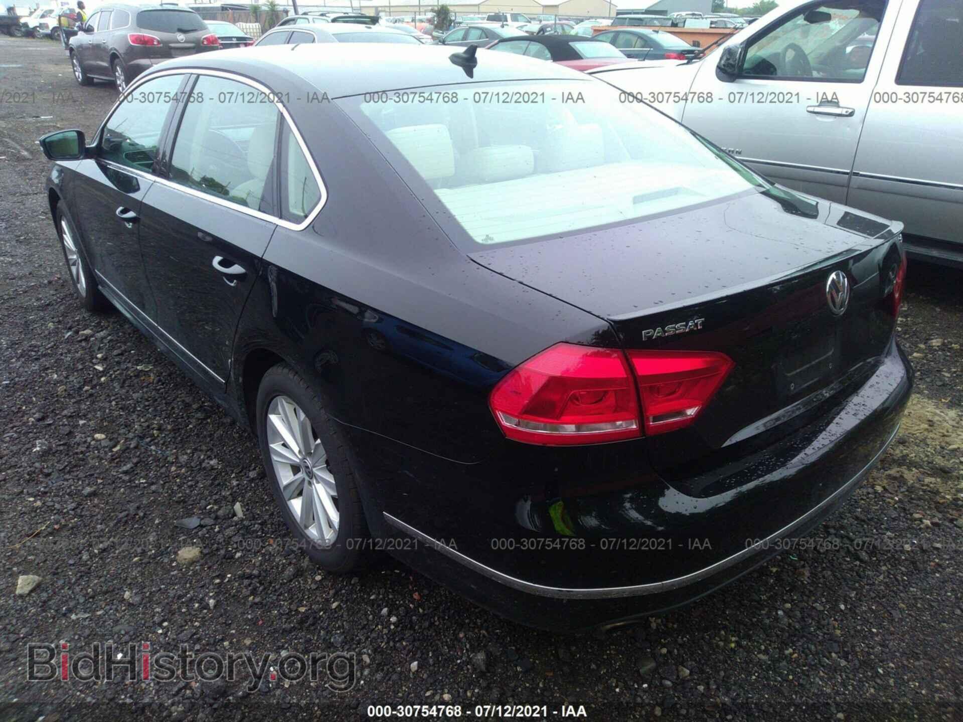 2013 VOLKSWAGEN PASSAT - VIN: 1VWCP7A32DC094376 - Фото 3