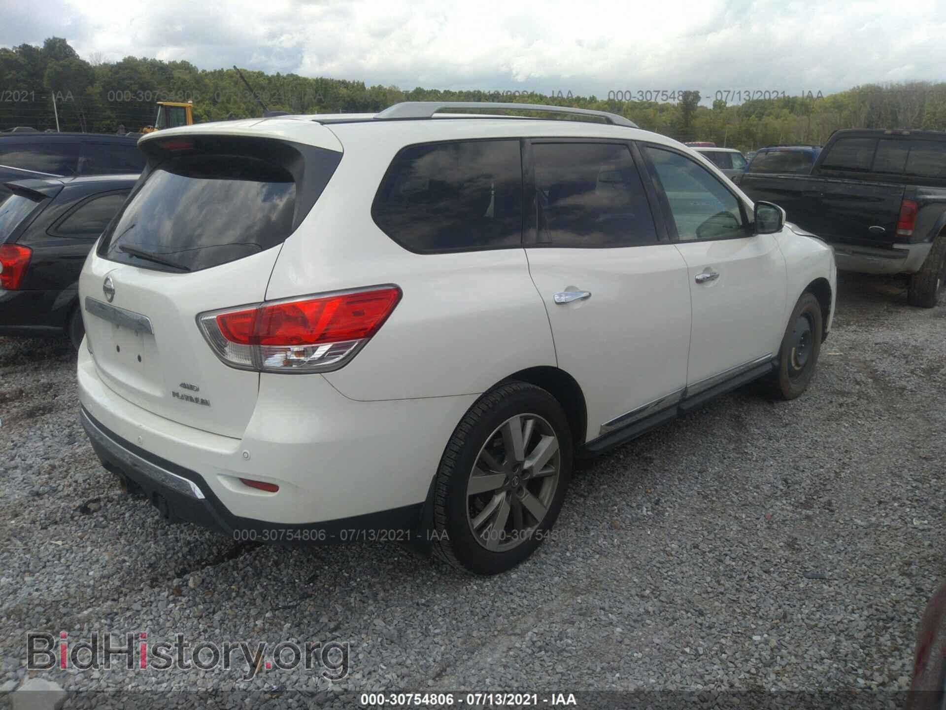 2014 NISSAN PATHFINDER - VIN: 5N1AR2MM2EC616268 - Фото 4