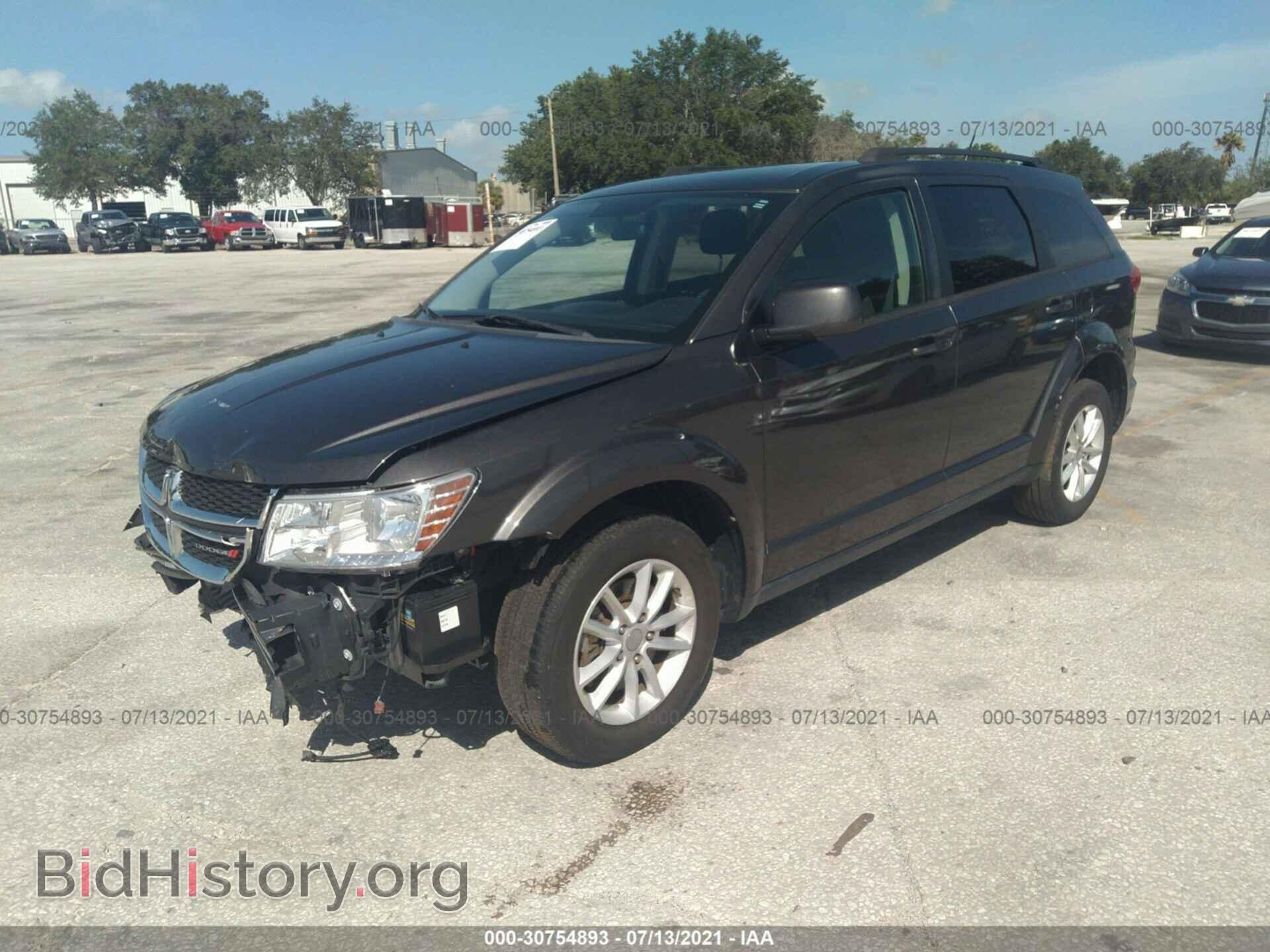 2016 DODGE JOURNEY - VIN: 3C4PDCBG8GT202743 - Фото 2
