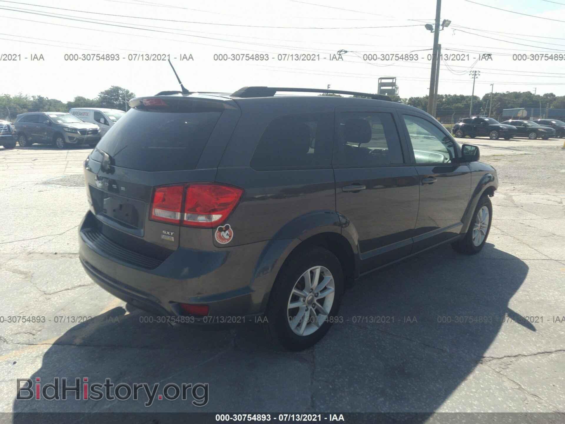 2016 DODGE JOURNEY - VIN: 3C4PDCBG8GT202743 - Фото 4