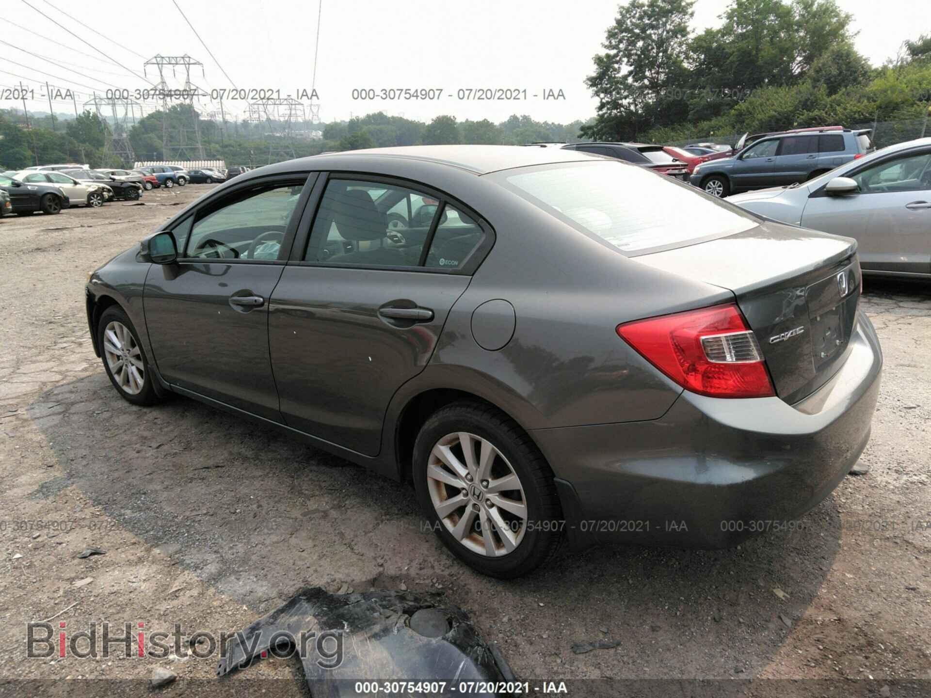 2012 HONDA CIVIC SDN - VIN: 2HGFB2F8XCH320408 - Фото 3