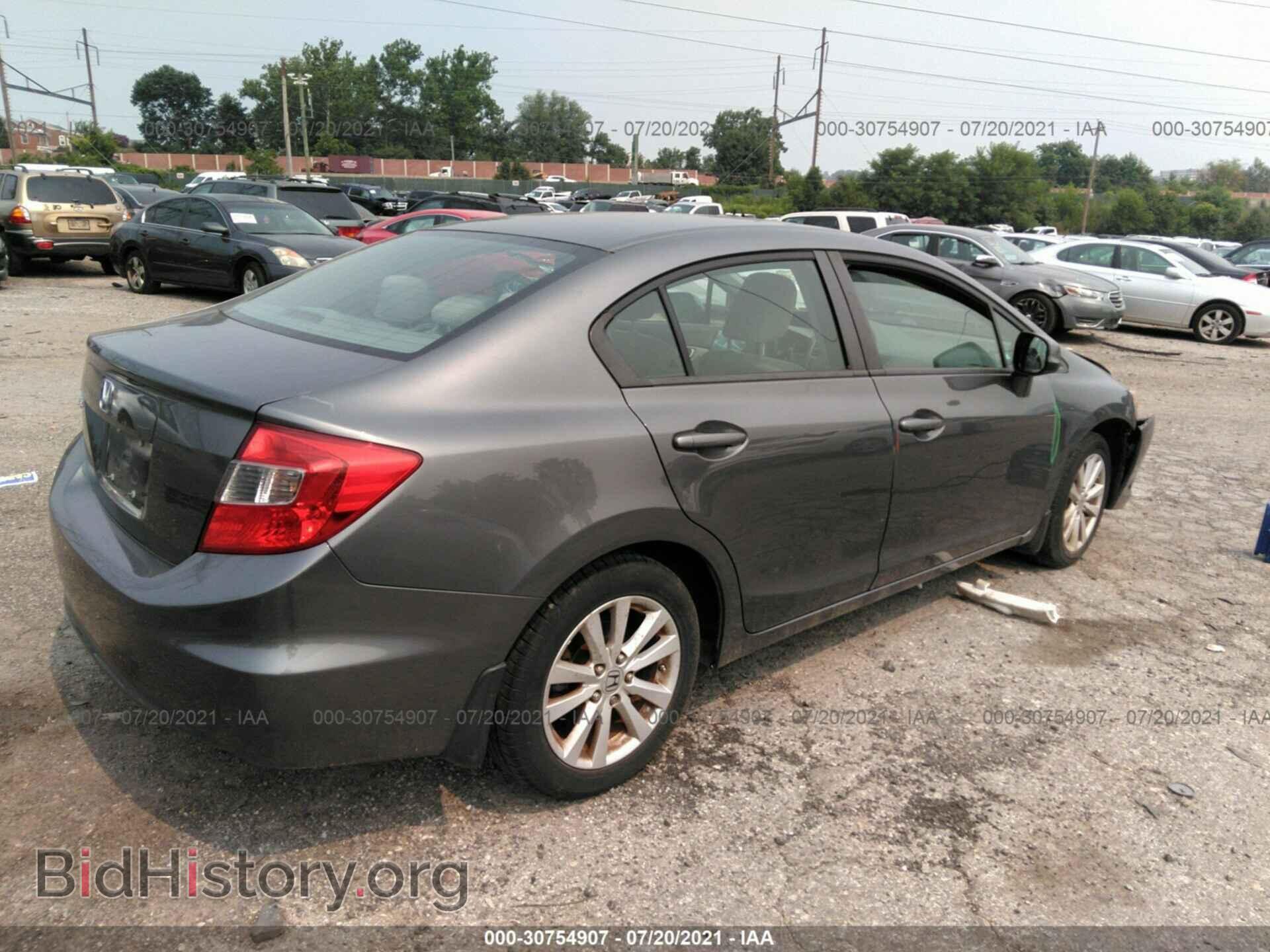 2012 HONDA CIVIC SDN - VIN: 2HGFB2F8XCH320408 - Фото 4