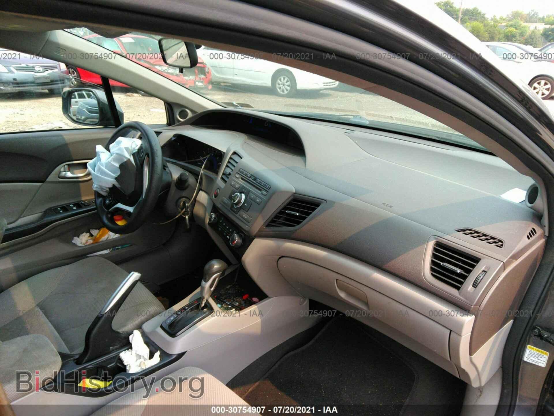 2012 HONDA CIVIC SDN - VIN: 2HGFB2F8XCH320408 - Фото 5