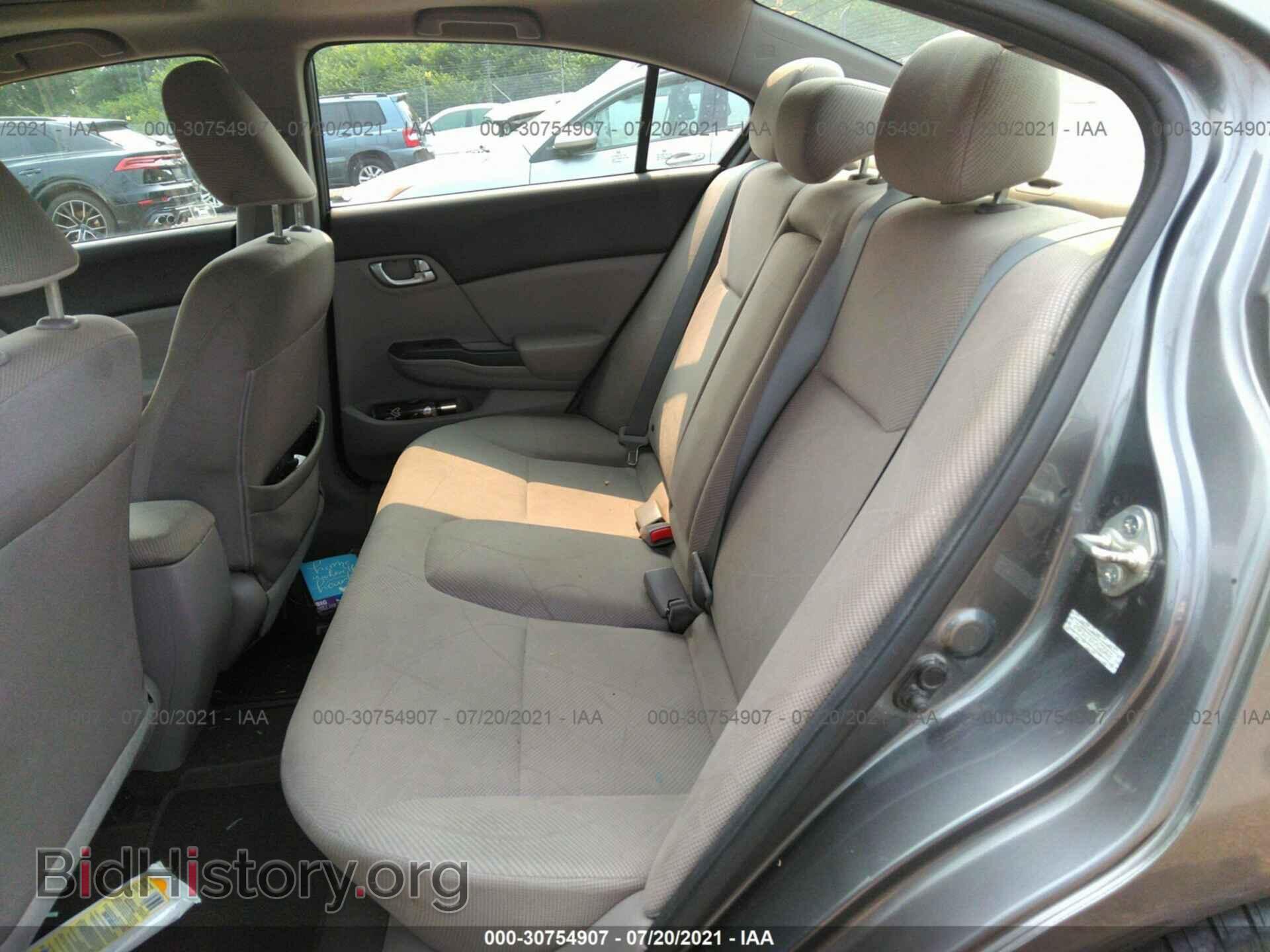 2012 HONDA CIVIC SDN - VIN: 2HGFB2F8XCH320408 - Фото 8