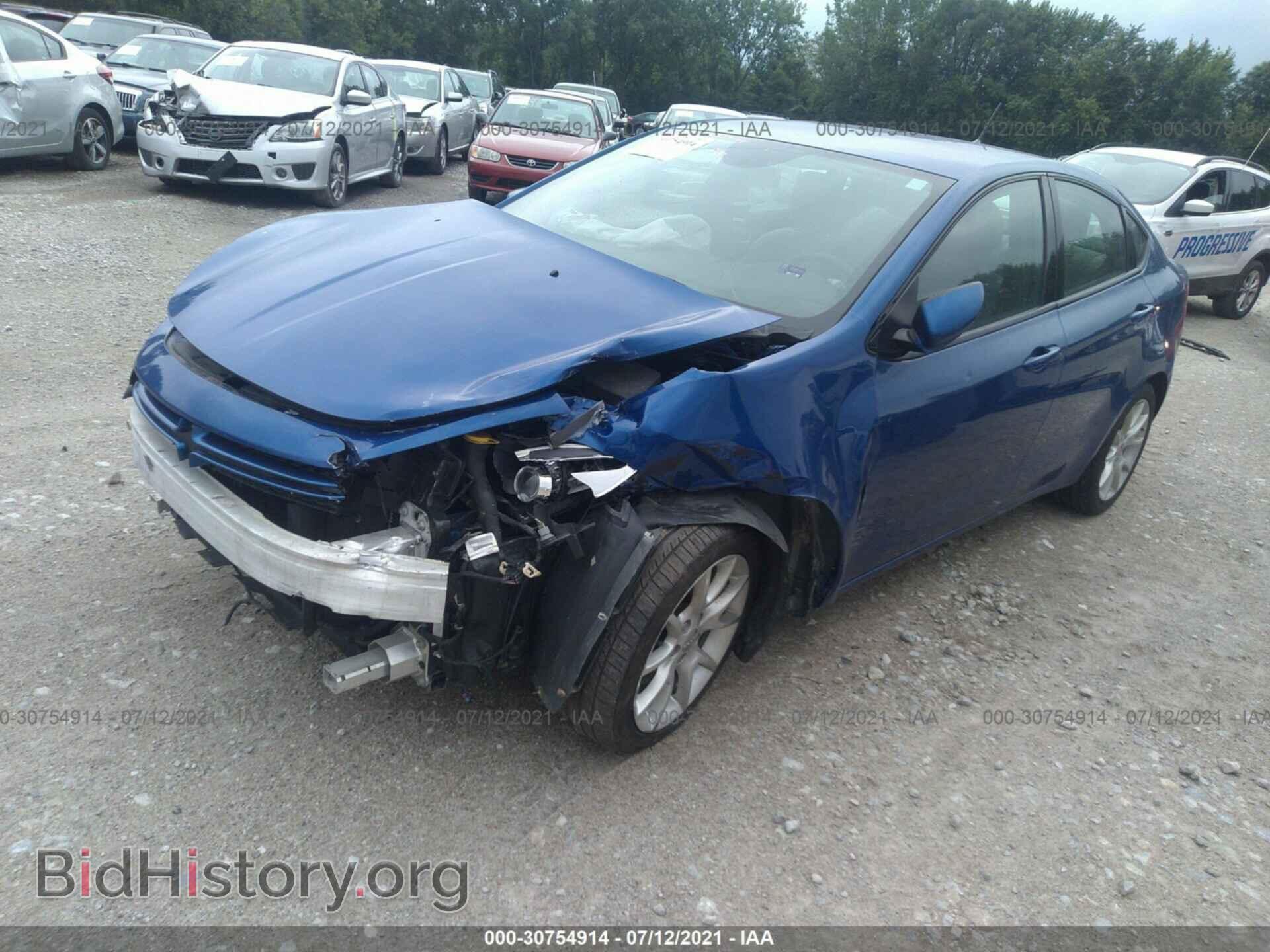 2013 DODGE DART - VIN: 1C3CDFBA8DD136616 - Фото 2
