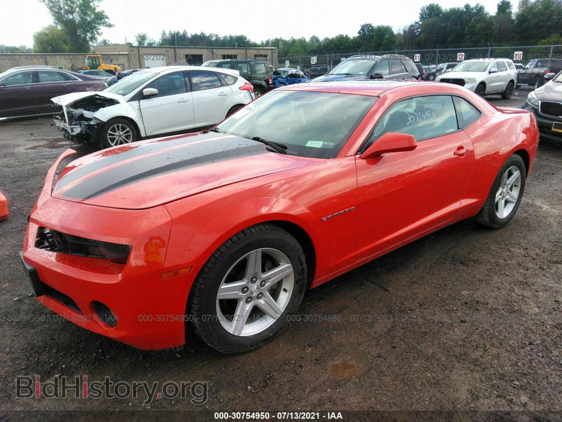2012 CHEVROLET CAMARO - VIN: 2G1FB1E37C9111676 - Фото 2