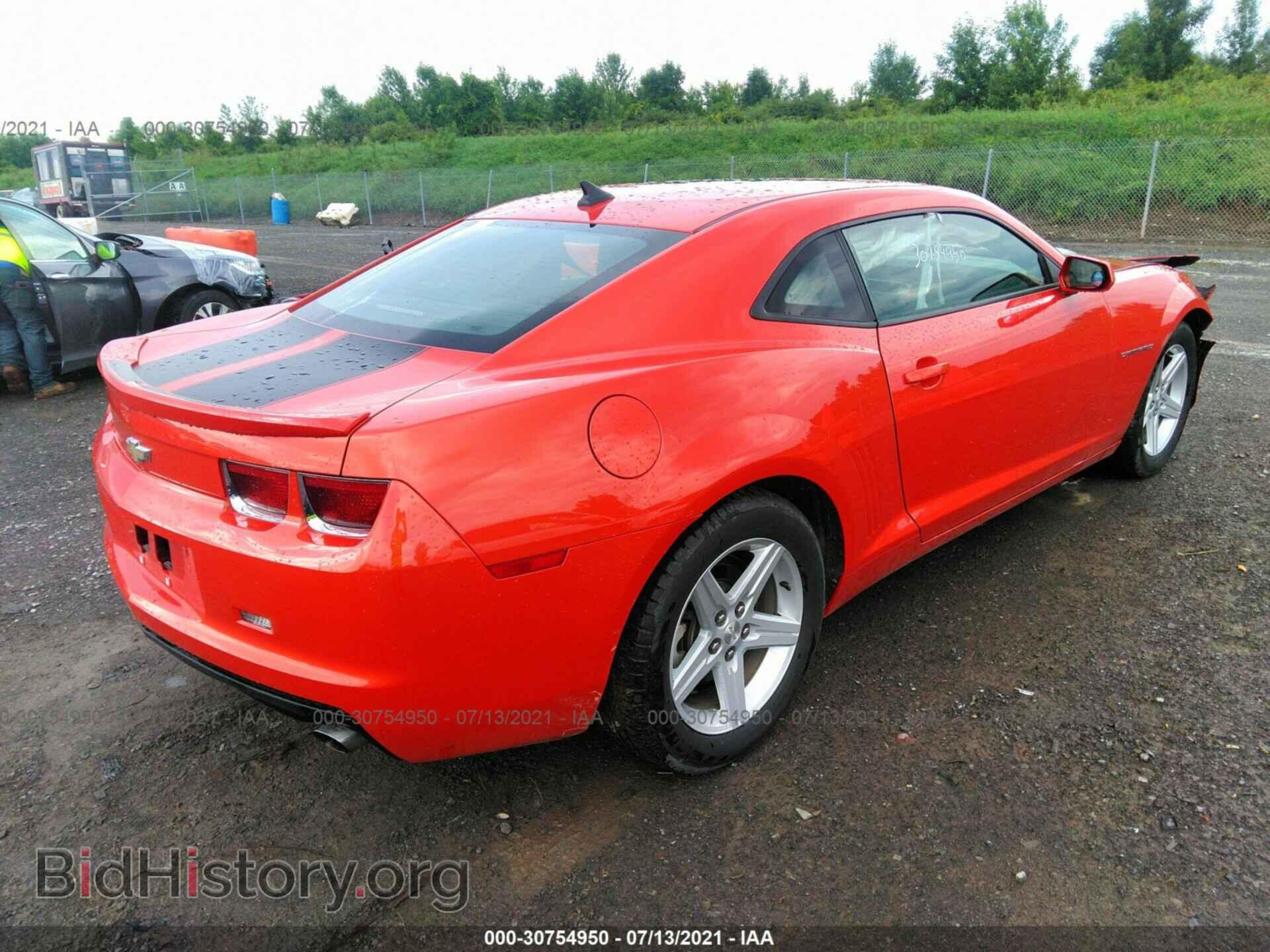 2012 CHEVROLET CAMARO - VIN: 2G1FB1E37C9111676 - Фото 4