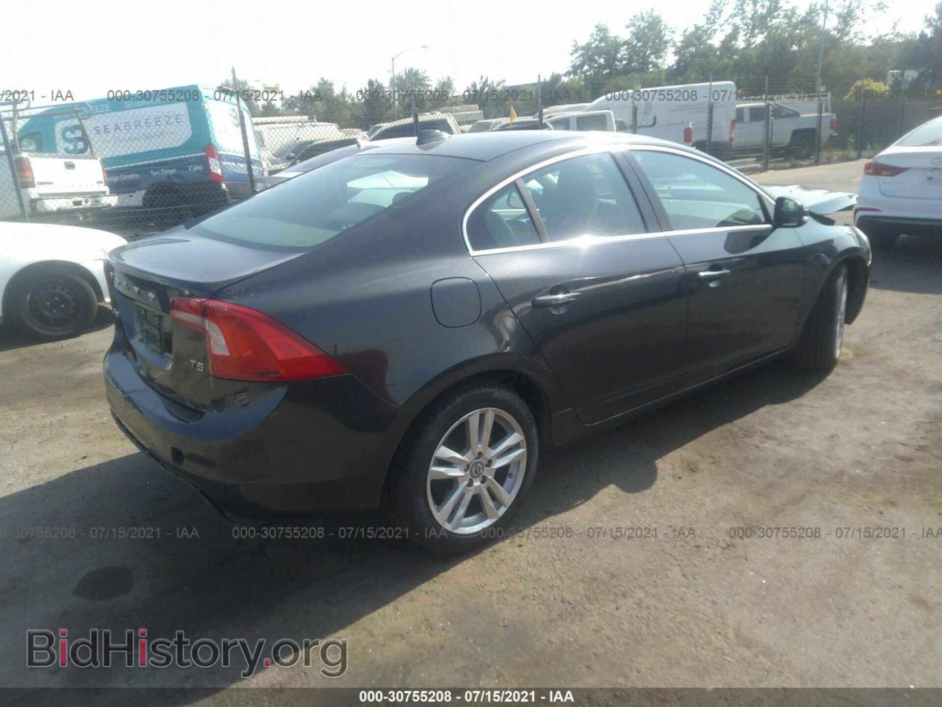 2013 VOLVO S60 - VIN: YV1612FS6D2205614 - Фото 4