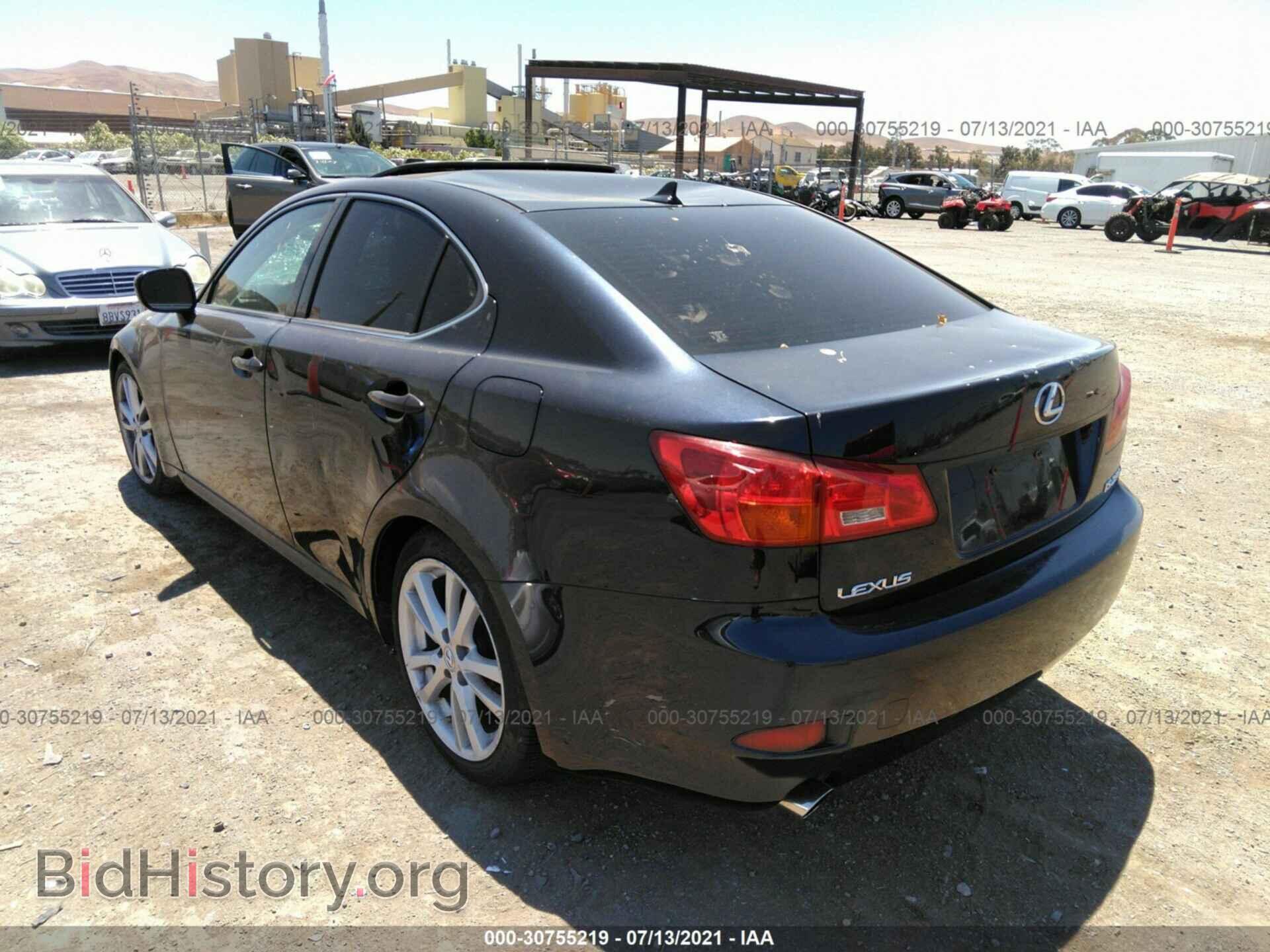 2007 LEXUS IS 250 - VIN: JTHBK262175045516 - Фото 3