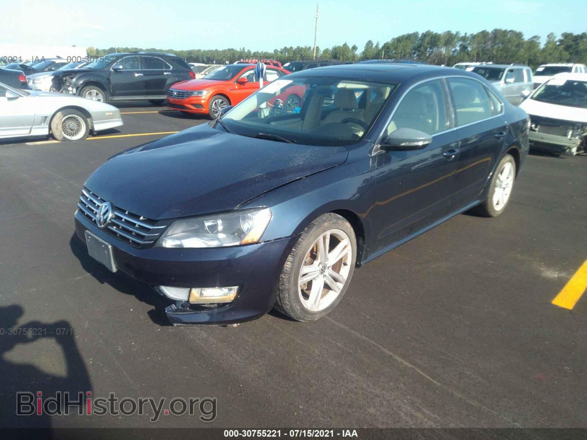 2012 VOLKSWAGEN PASSAT - VIN: 1VWBM7A35CC045286 - Фото 2