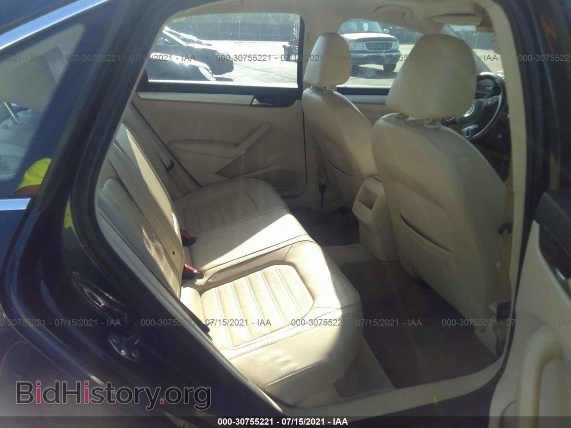 2012 VOLKSWAGEN PASSAT - VIN: 1VWBM7A35CC045286 - Фото 8