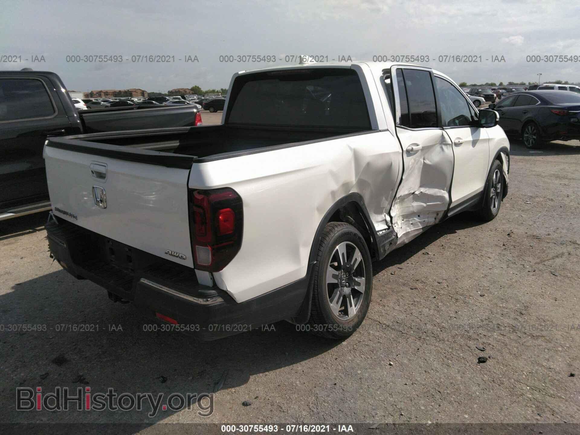2017 HONDA RIDGELINE - VIN: 5FPYK3F55HB011100 - Фото 4