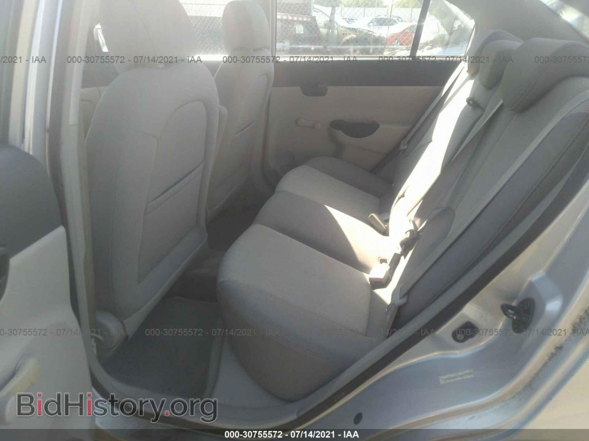 2006 HYUNDAI ACCENT - VIN: KMHCN46C36U011384 - Фото 8