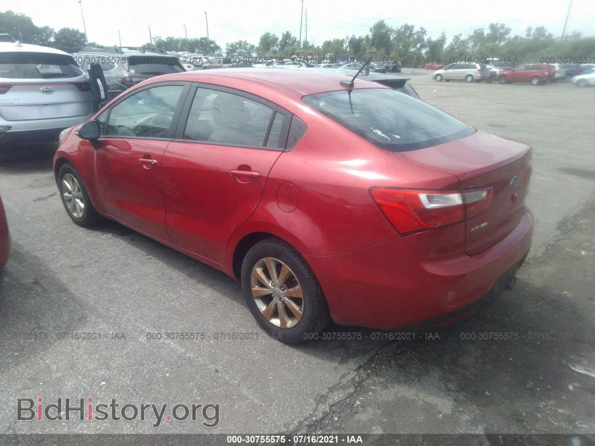 2013 KIA RIO - VIN: KNADN4A32D6115119 - Фото 3