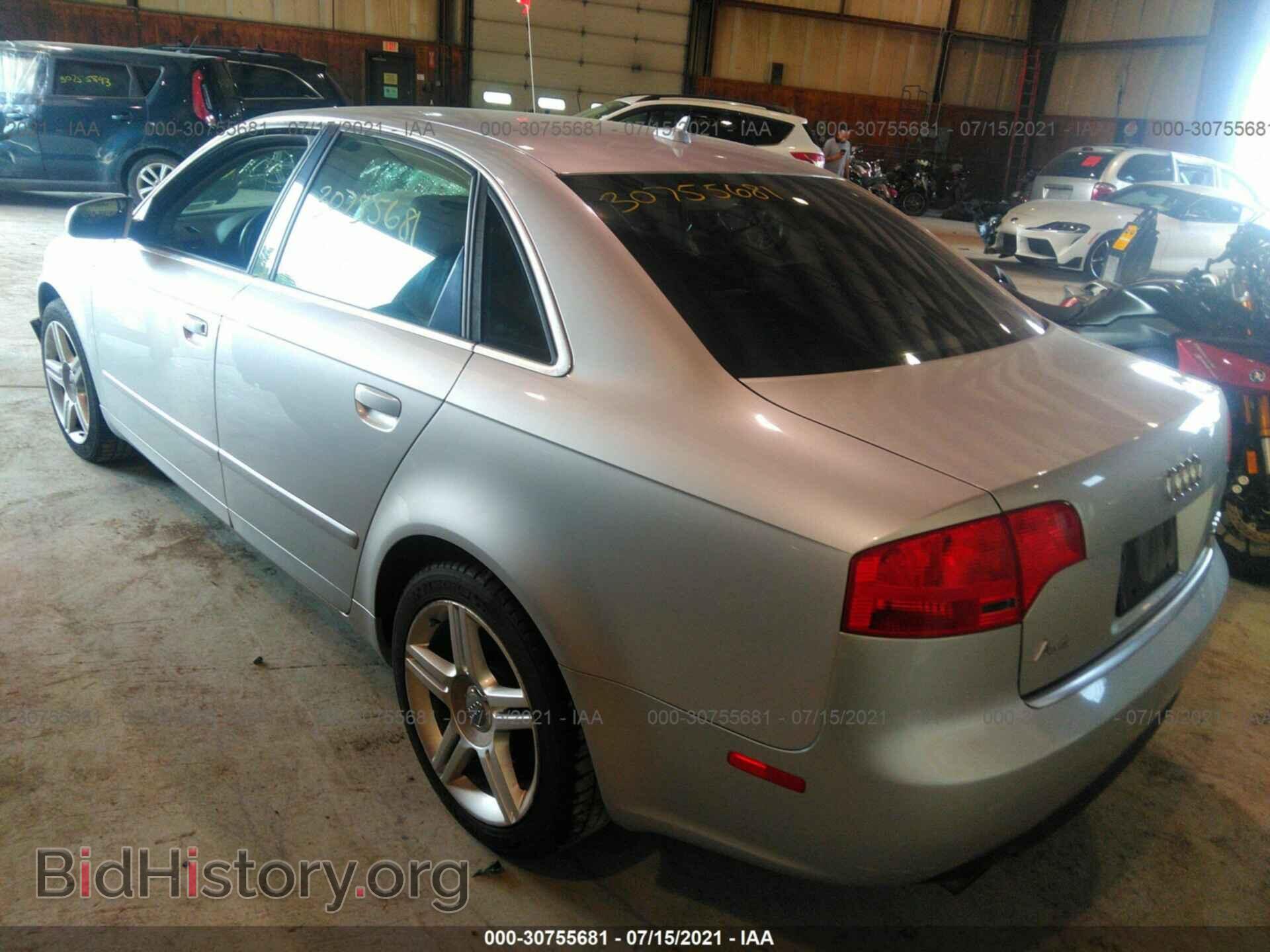 2007 AUDI A4 - VIN: WAUDF78EX7A283341 - Photo 3