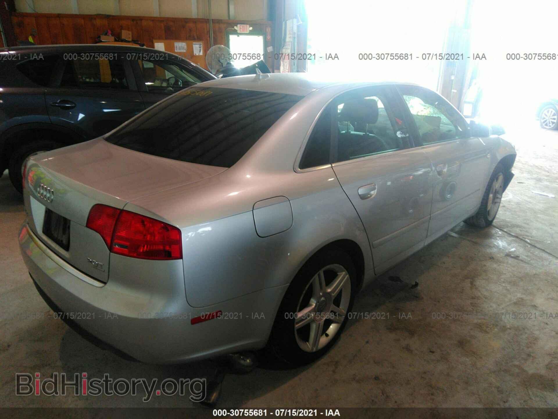 2007 AUDI A4 - VIN: WAUDF78EX7A283341 - Photo 4