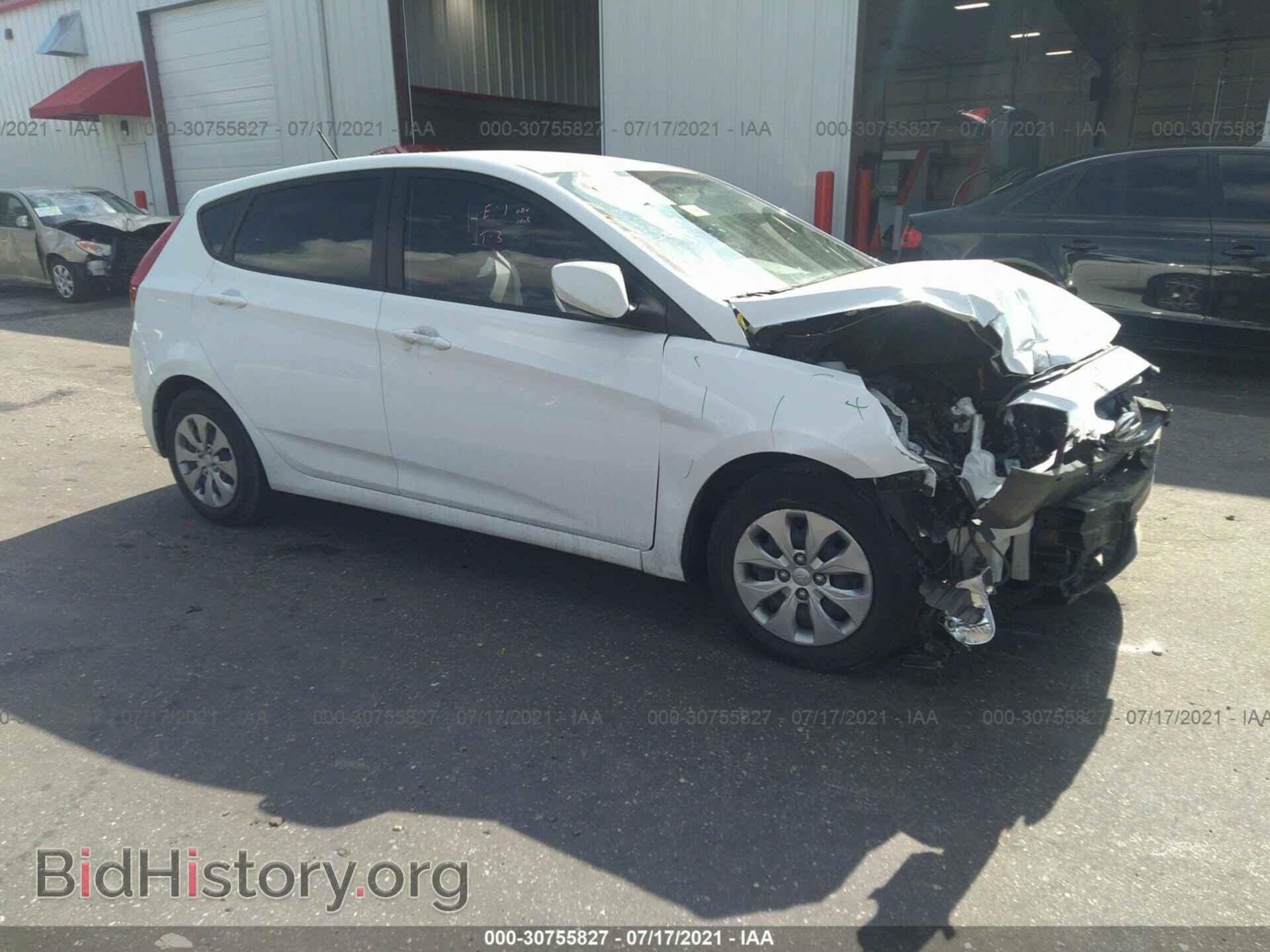 Фотография KMHCT5AE8HU313390 - HYUNDAI ACCENT 2017